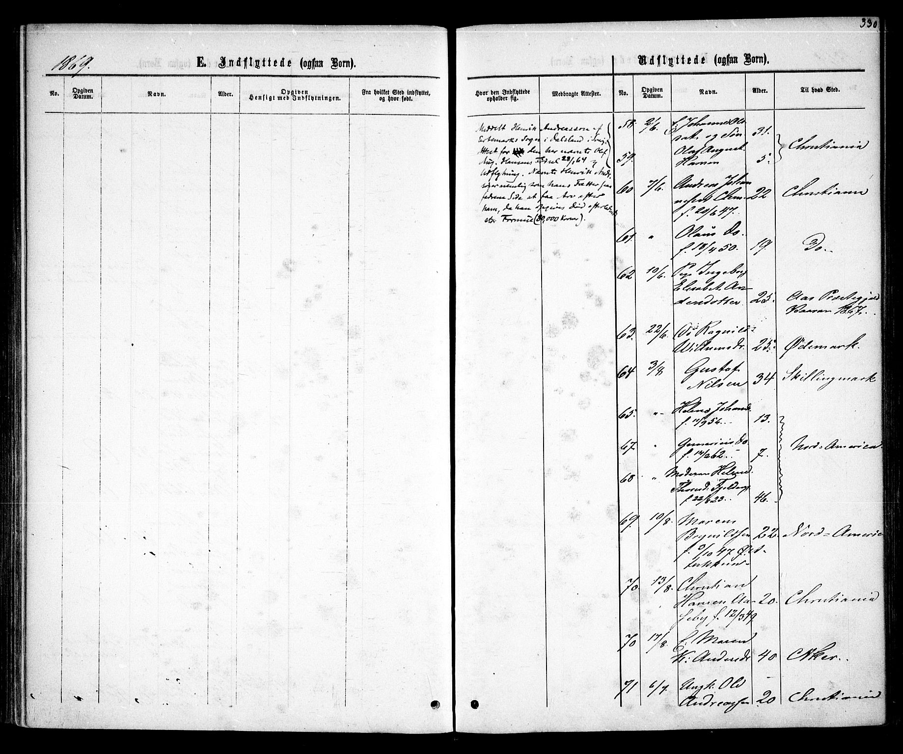 Rødenes prestekontor Kirkebøker, AV/SAO-A-2005/F/Fa/L0008: Parish register (official) no. I 8, 1869-1879, p. 330