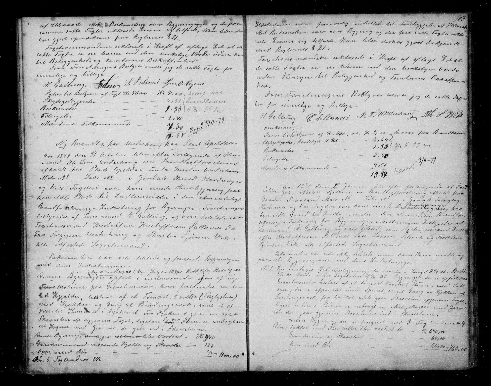 Lensmannen i Jondal, SAB/A-33101/0012/L0001: Branntakstprotokoll, 1846-1885, p. 102b-103a