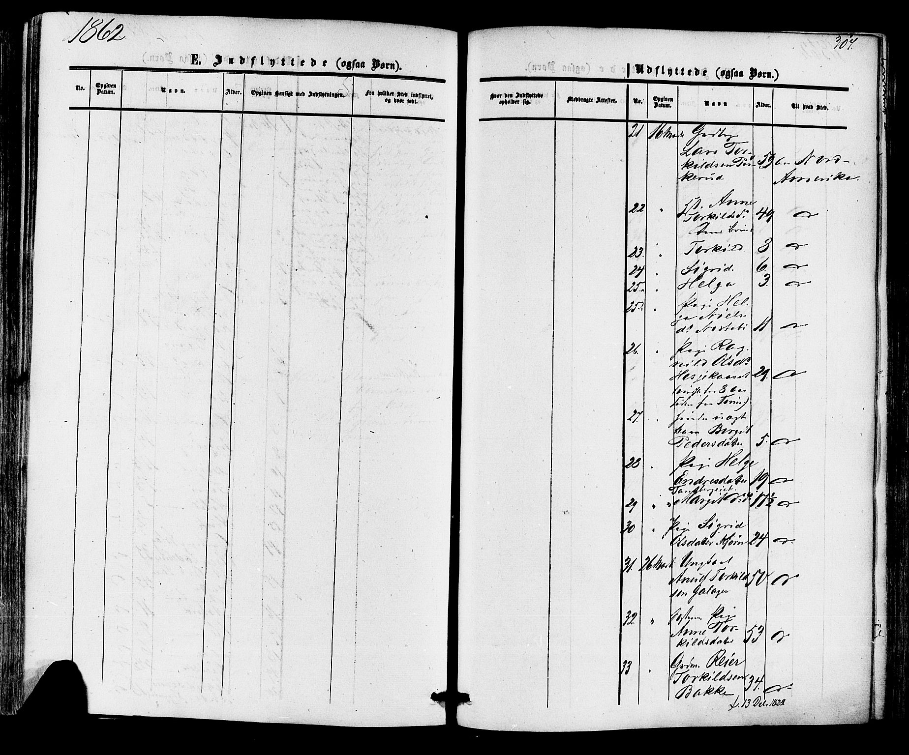 Nore kirkebøker, SAKO/A-238/F/Fa/L0003: Parish register (official) no. I 3, 1858-1866, p. 307