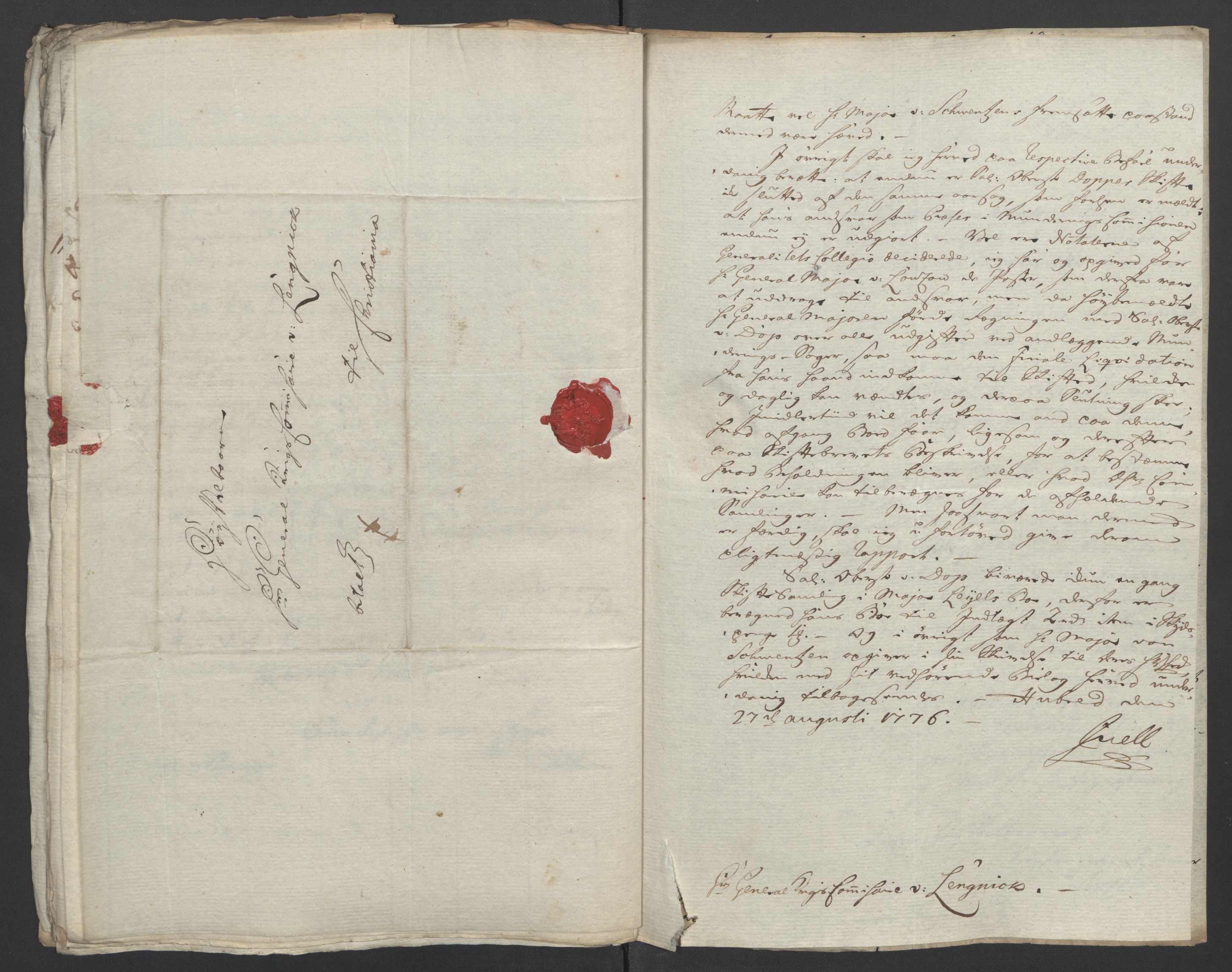 Forsvaret, Generalauditøren, AV/RA-RAFA-1772/F/Fj/Fja/L0021: --, 1733-1817, p. 178