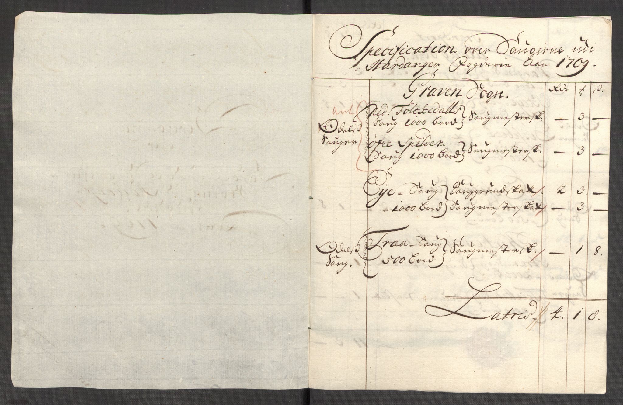 Rentekammeret inntil 1814, Reviderte regnskaper, Fogderegnskap, RA/EA-4092/R48/L2986: Fogderegnskap Sunnhordland og Hardanger, 1709-1710, p. 204