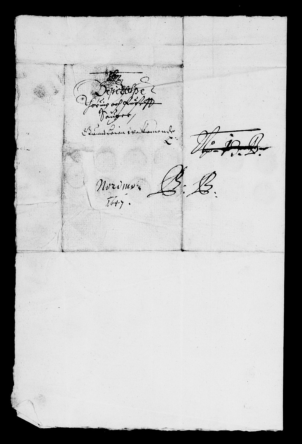 Rentekammeret inntil 1814, Reviderte regnskaper, Lensregnskaper, AV/RA-EA-5023/R/Rb/Rbw/L0092: Trondheim len, 1647-1649