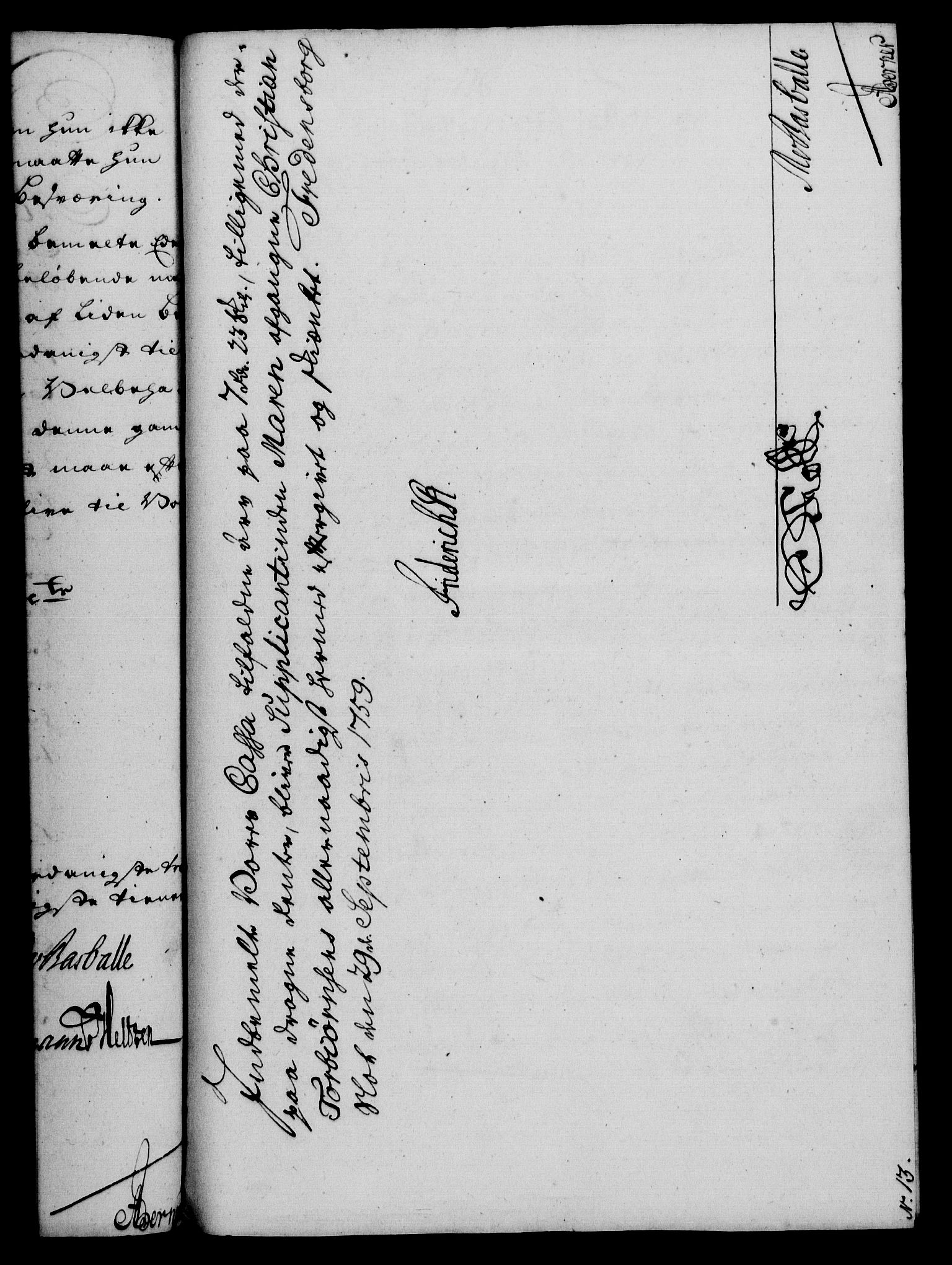 Rentekammeret, Kammerkanselliet, RA/EA-3111/G/Gf/Gfa/L0041: Norsk relasjons- og resolusjonsprotokoll (merket RK 52.41), 1759, p. 600
