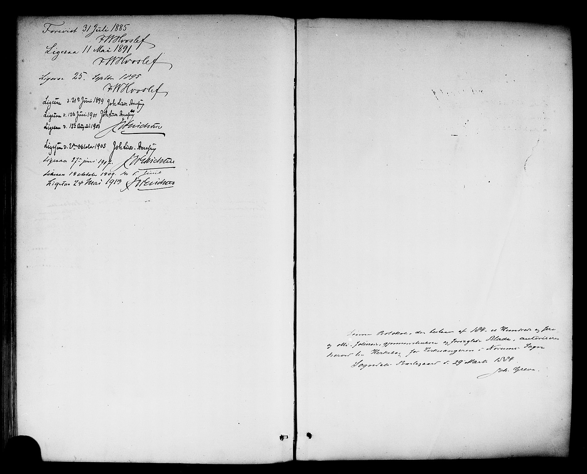 Sogndal sokneprestembete, SAB/A-81301/H/Hab/Habc/L0002: Parish register (copy) no. C 2, 1884-1910, p. 185