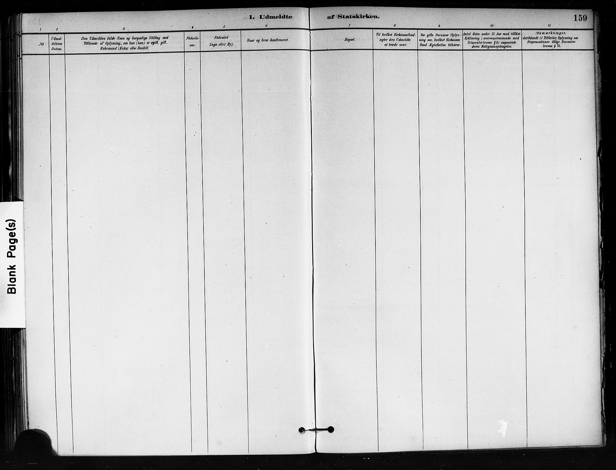 Tjøme kirkebøker, AV/SAKO-A-328/F/Fa/L0001: Parish register (official) no. I 1, 1879-1890, p. 159