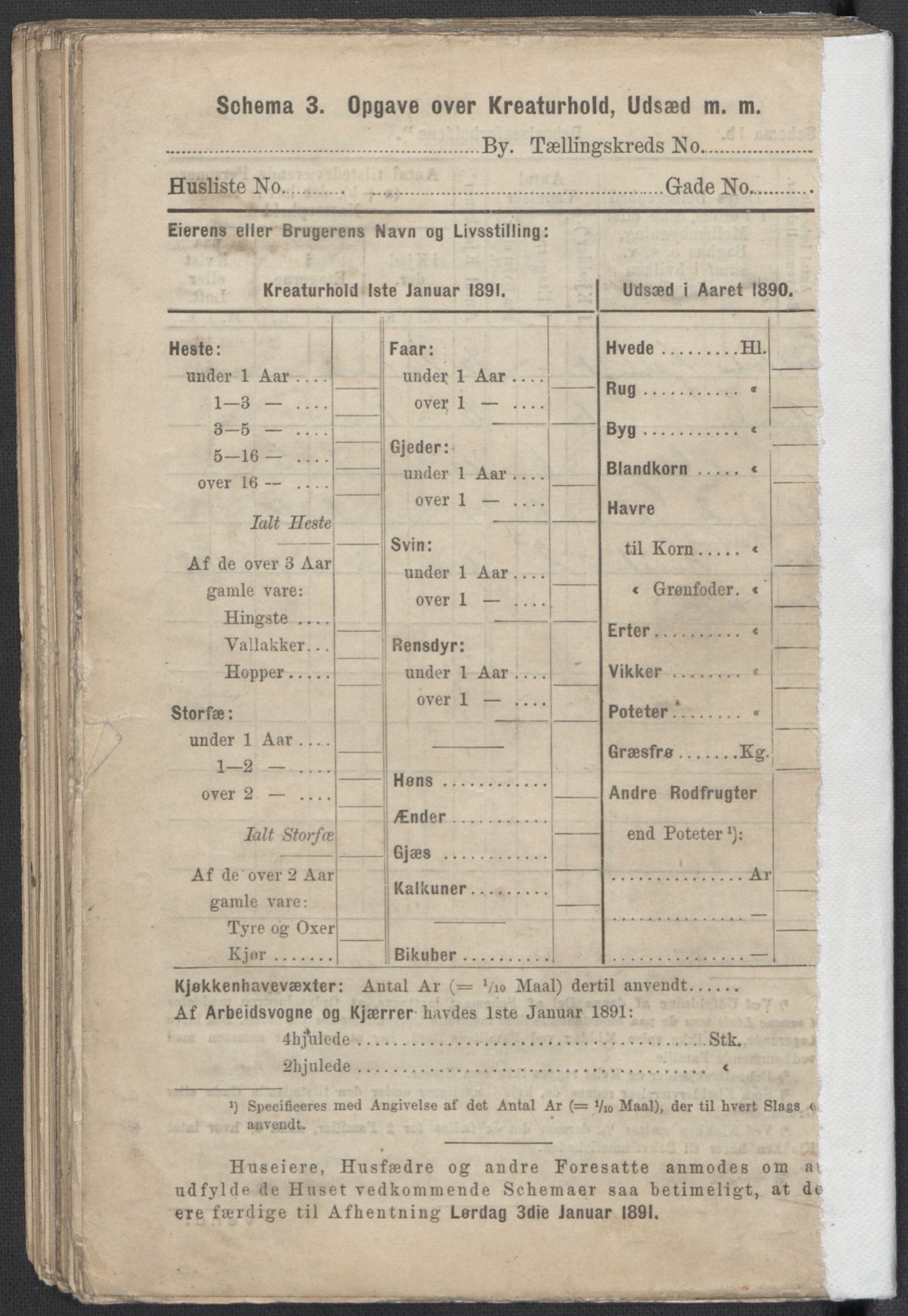 RA, 1891 Census for 1301 Bergen, 1891, p. 1857
