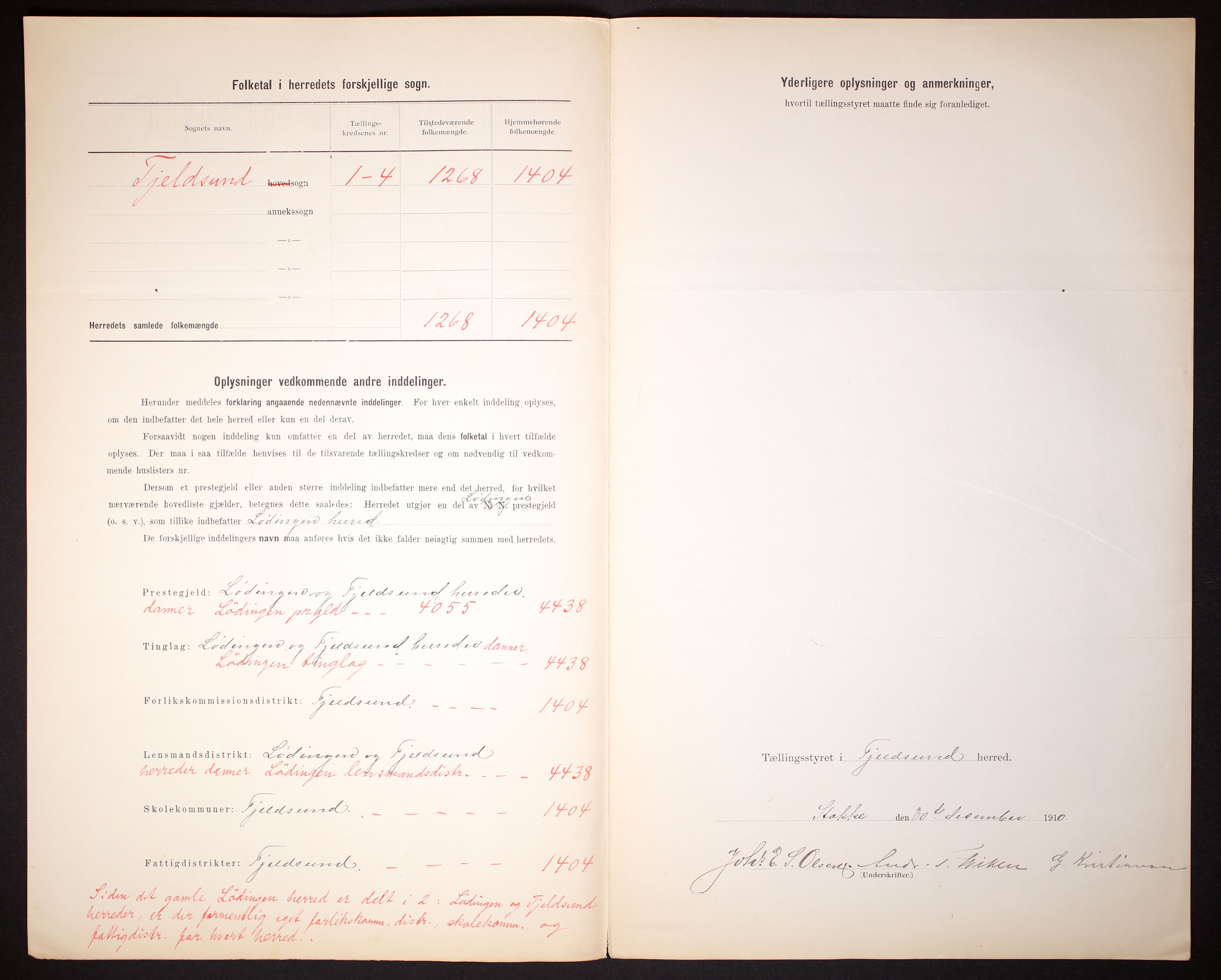 RA, 1910 census for Tjeldsund, 1910, p. 3