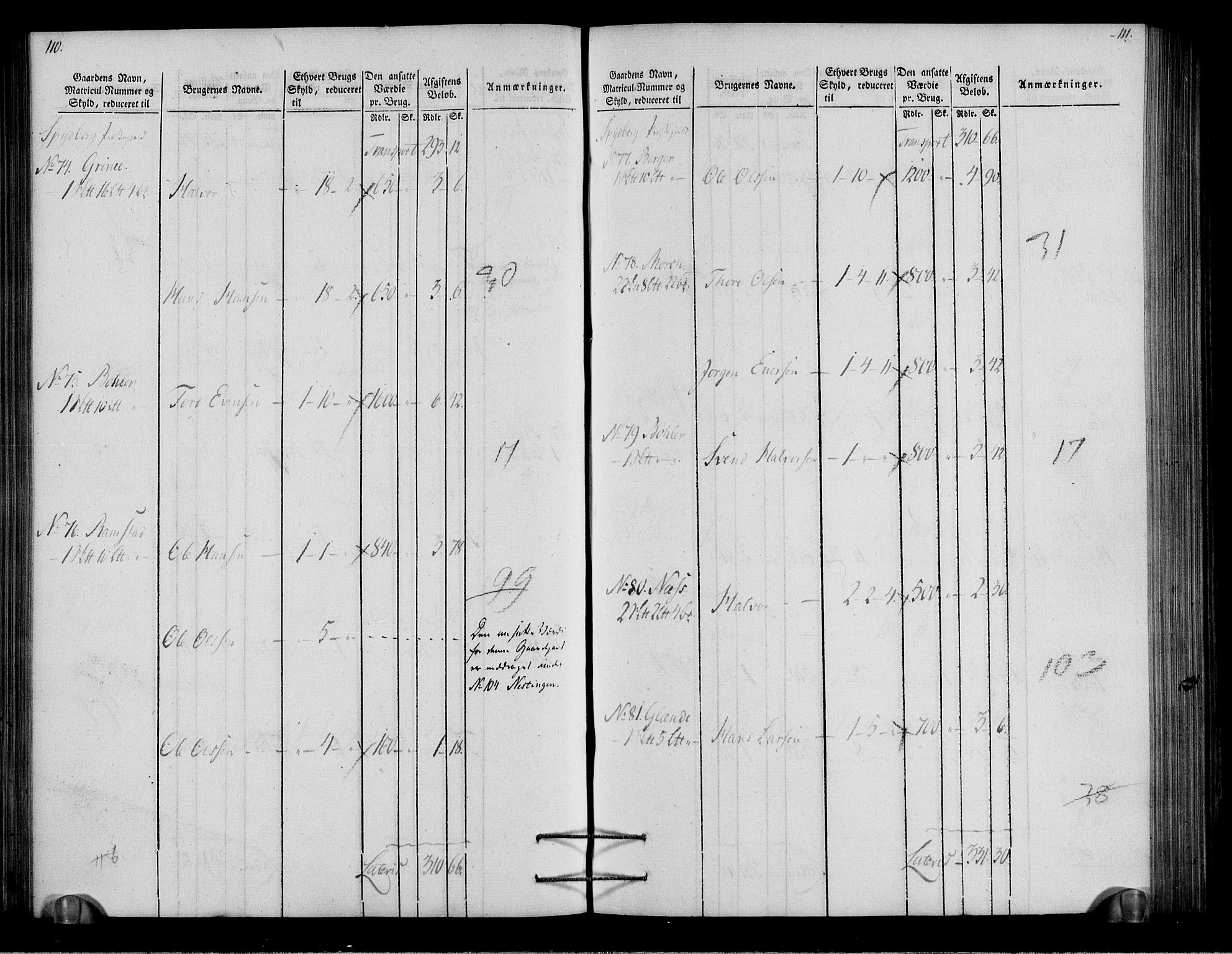 Rentekammeret inntil 1814, Realistisk ordnet avdeling, AV/RA-EA-4070/N/Ne/Nea/L0003: Rakkestad, Heggen og Frøland fogderi. Oppebørselsregister, 1803, p. 58