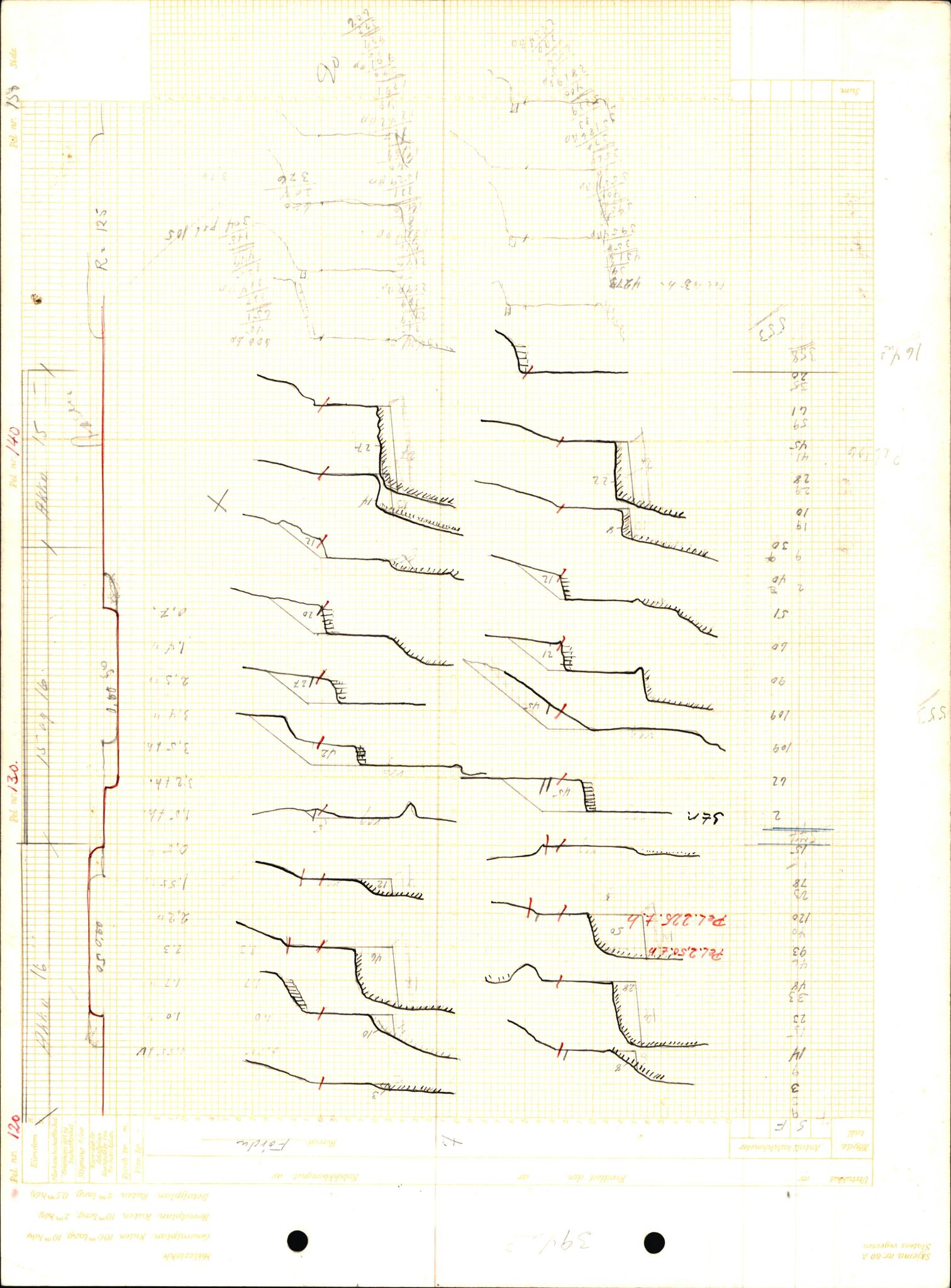 Statens vegvesen, Sogn og Fjordane vegkontor, AV/SAB-A-5301/6/H/H15/H15D/L0007/0002: Profilar / Moskog - Eldalsosen, 1959-1966, p. 2