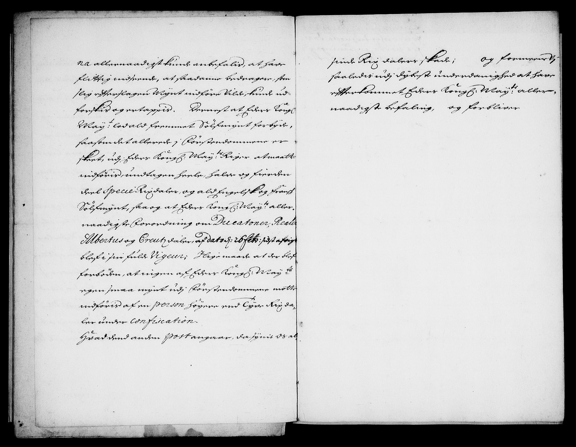 Danske Kanselli, Skapsaker, RA/EA-4061/G/L0019: Tillegg til skapsakene, 1616-1753, p. 337