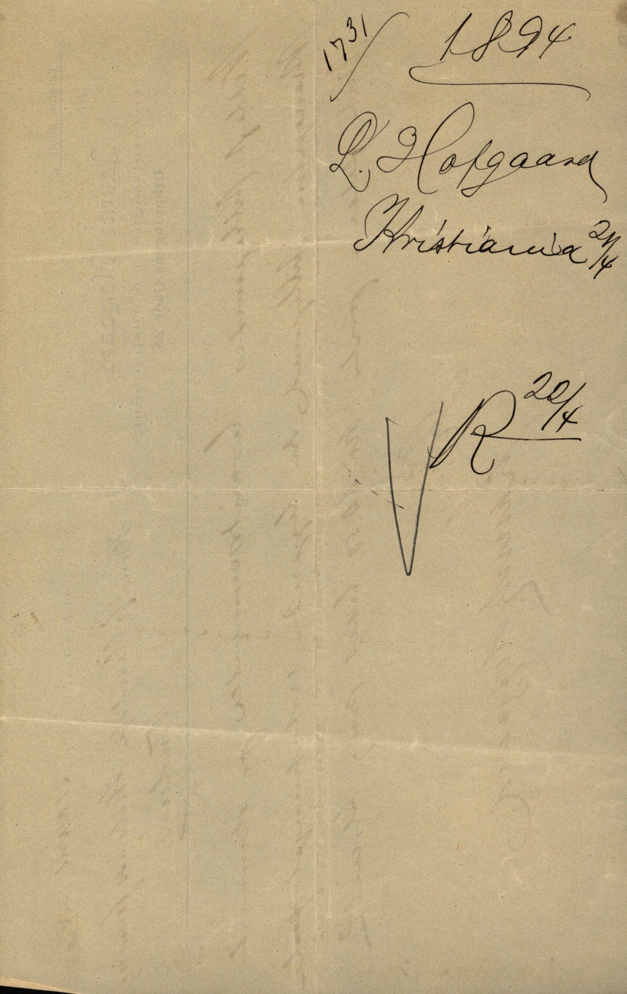Pa 63 - Østlandske skibsassuranceforening, VEMU/A-1079/G/Ga/L0030/0001: Havaridokumenter / Leif, Korsvei, Margret, Mangerton, Mathilde, Island, Andover, 1893, p. 187