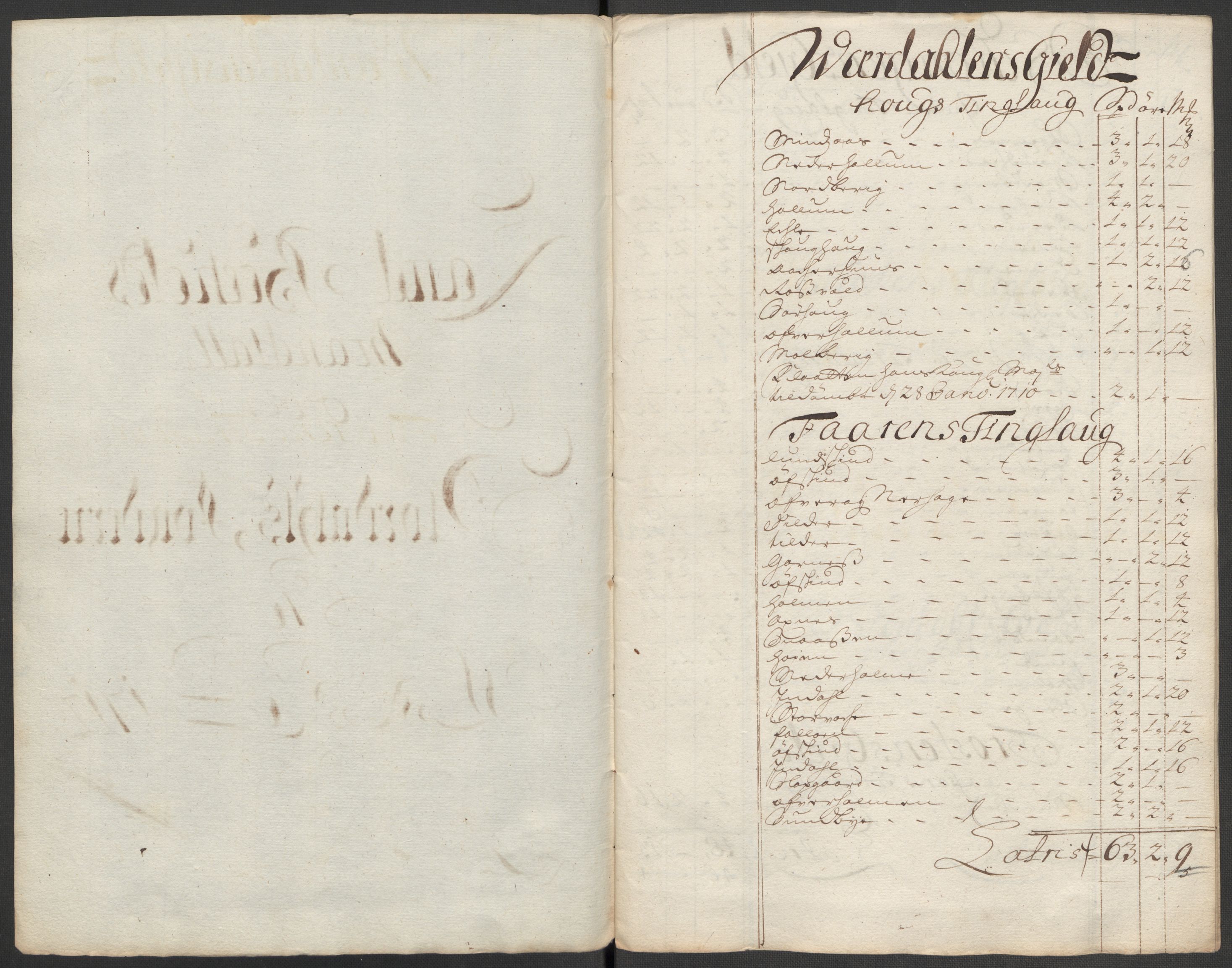 Rentekammeret inntil 1814, Reviderte regnskaper, Fogderegnskap, RA/EA-4092/R62/L4202: Fogderegnskap Stjørdal og Verdal, 1712, p. 178