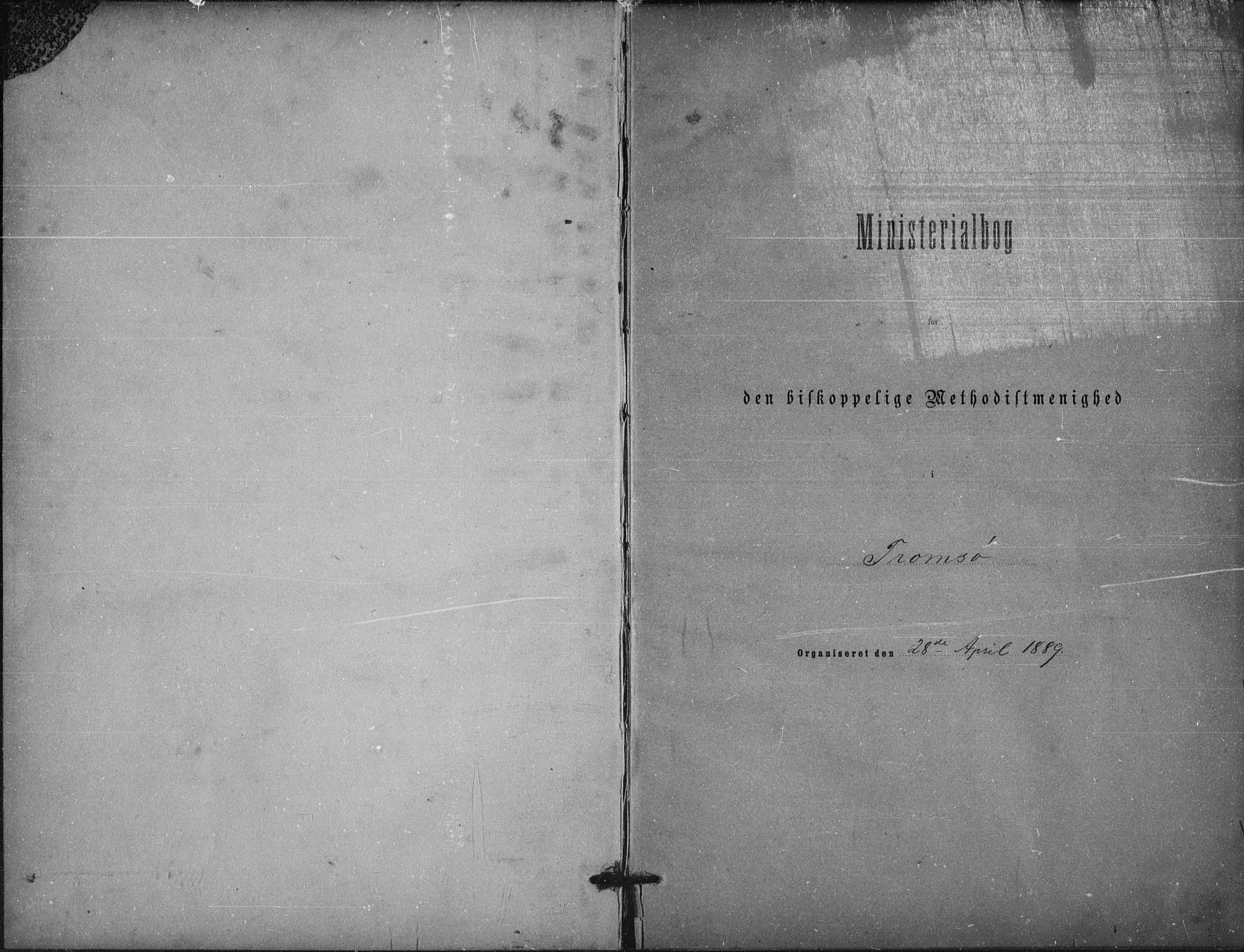 Uten arkivreferanse, SATØ/-: Dissenter register no. DP 7, 1889-1892