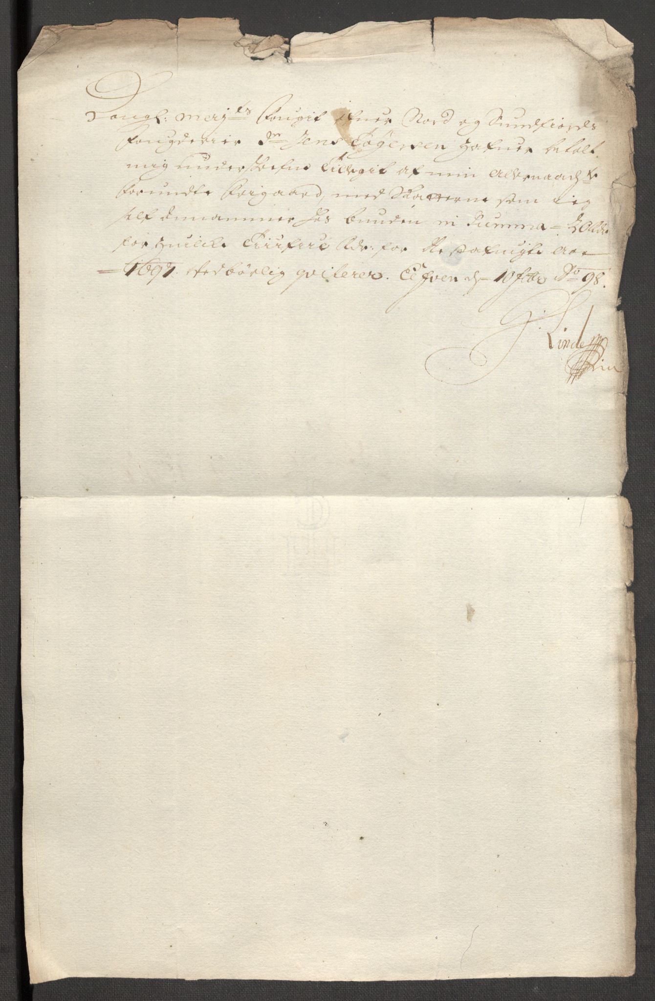 Rentekammeret inntil 1814, Reviderte regnskaper, Fogderegnskap, AV/RA-EA-4092/R53/L3423: Fogderegnskap Sunn- og Nordfjord, 1697-1698, p. 184