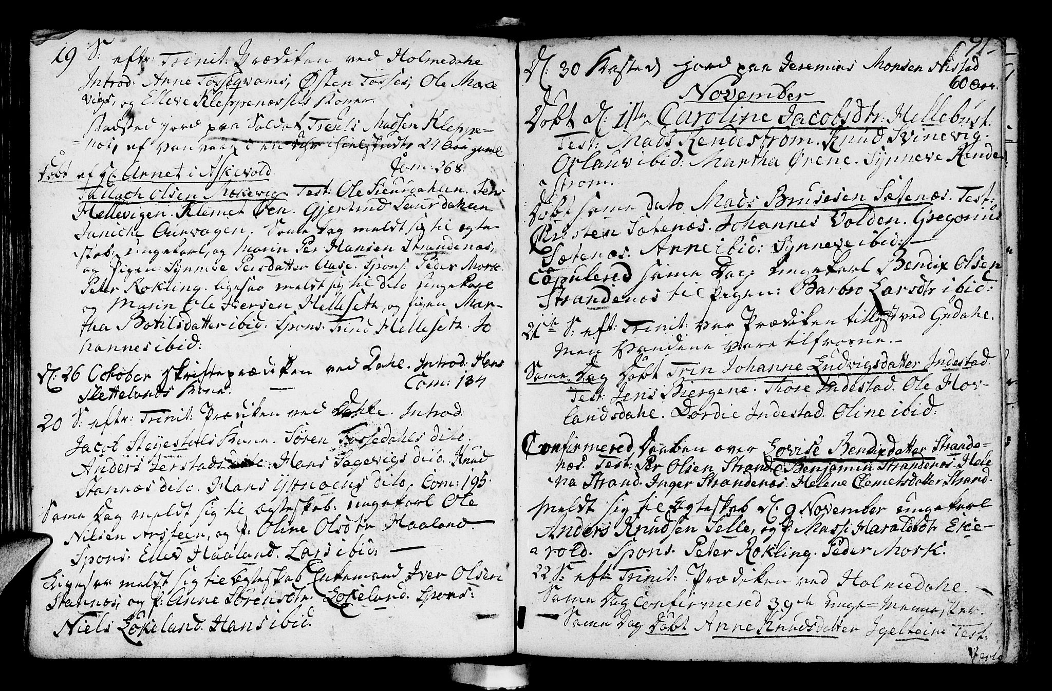 Fjaler sokneprestembete, AV/SAB-A-79801/H/Haa/Haaa/L0003: Parish register (official) no. A 3, 1799-1814, p. 91