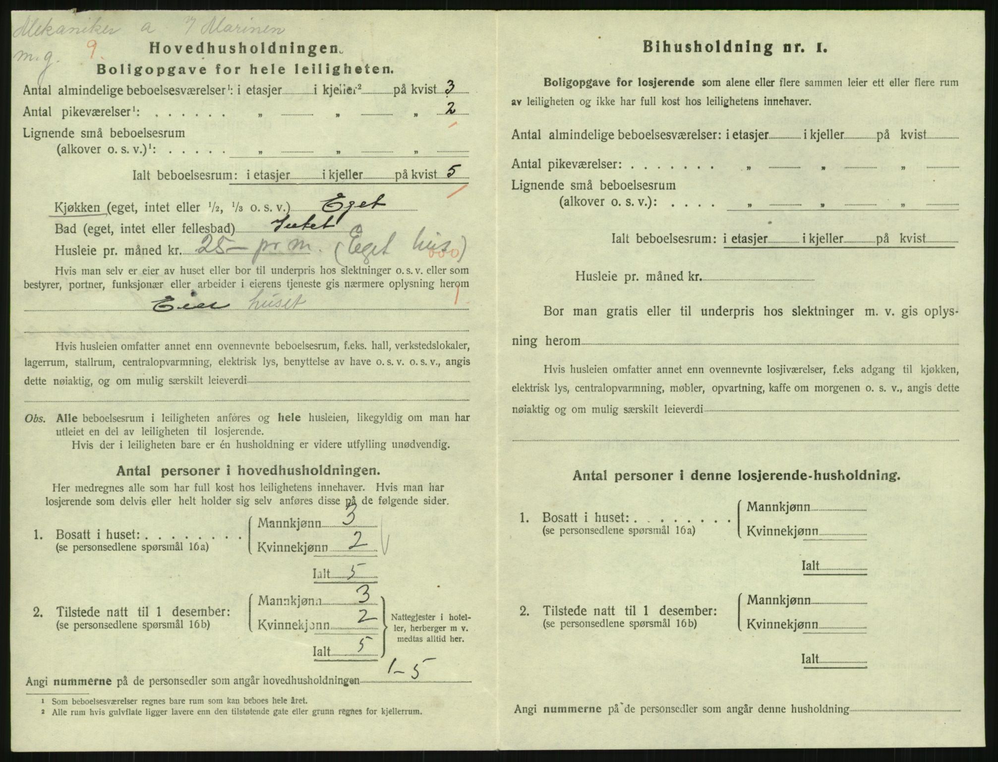 SAKO, 1920 census for Horten, 1920, p. 6256