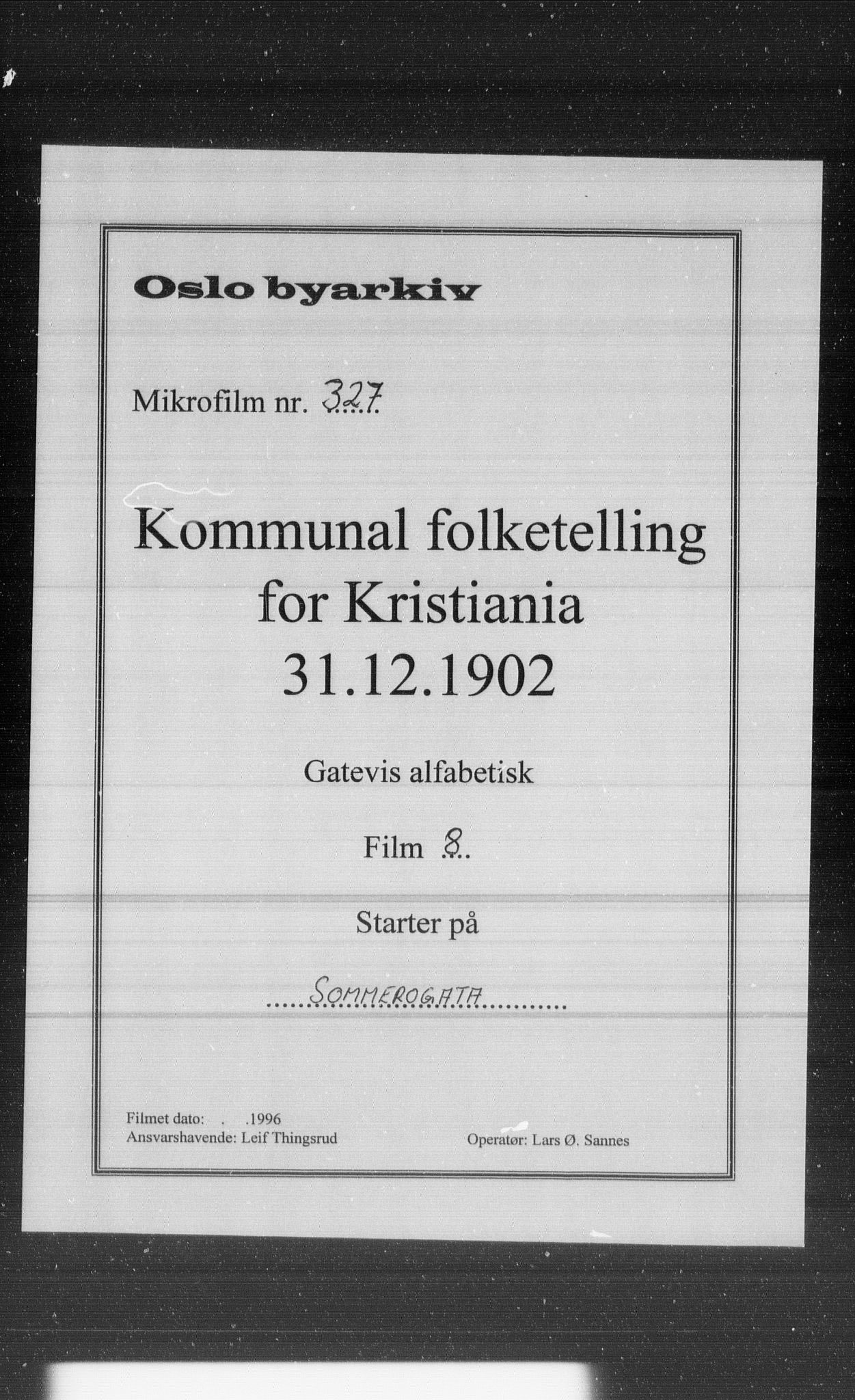 OBA, Municipal Census 1902 for Kristiania, 1902, p. 18469