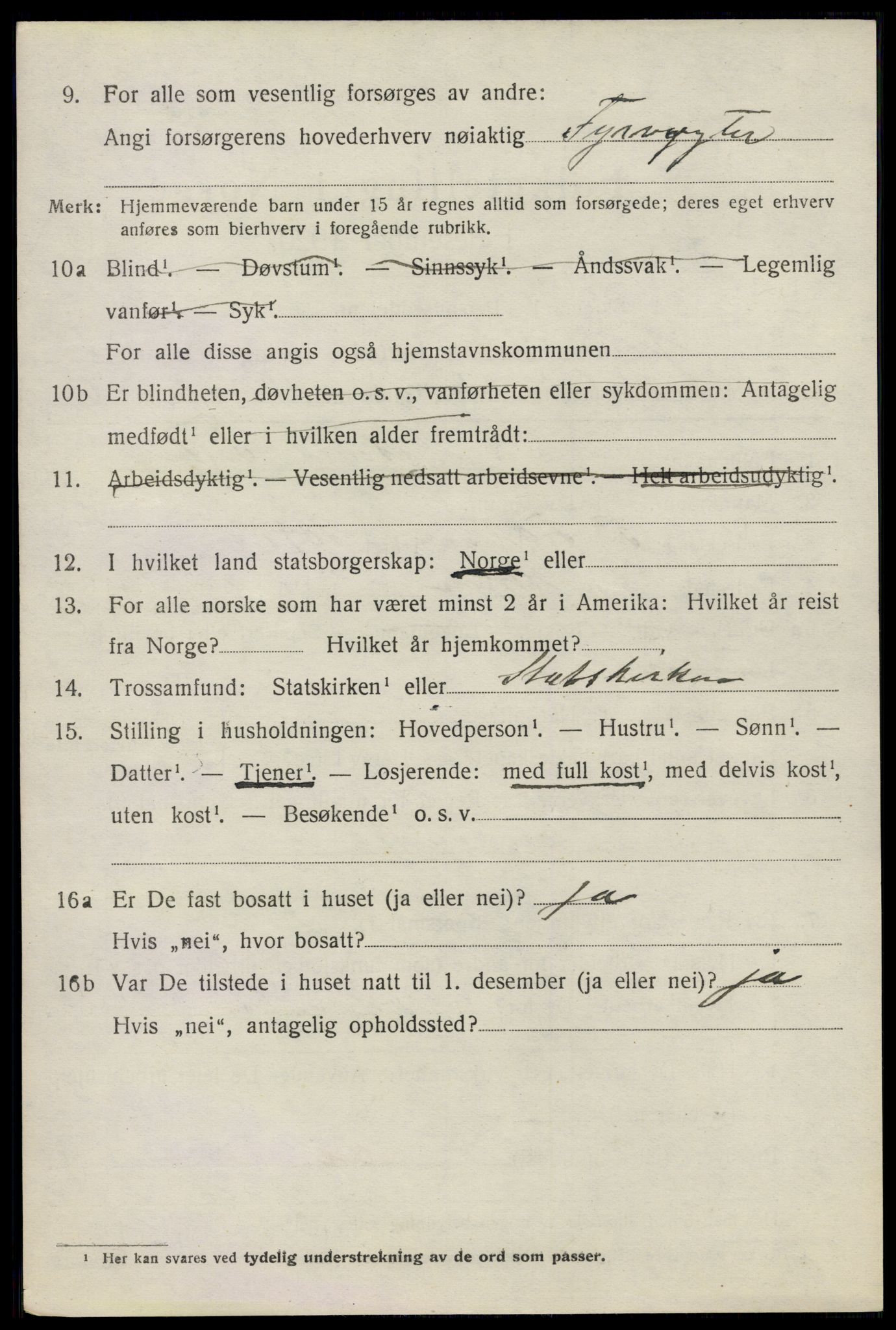 SAO, 1920 census for Moss land district, 1920, p. 1962