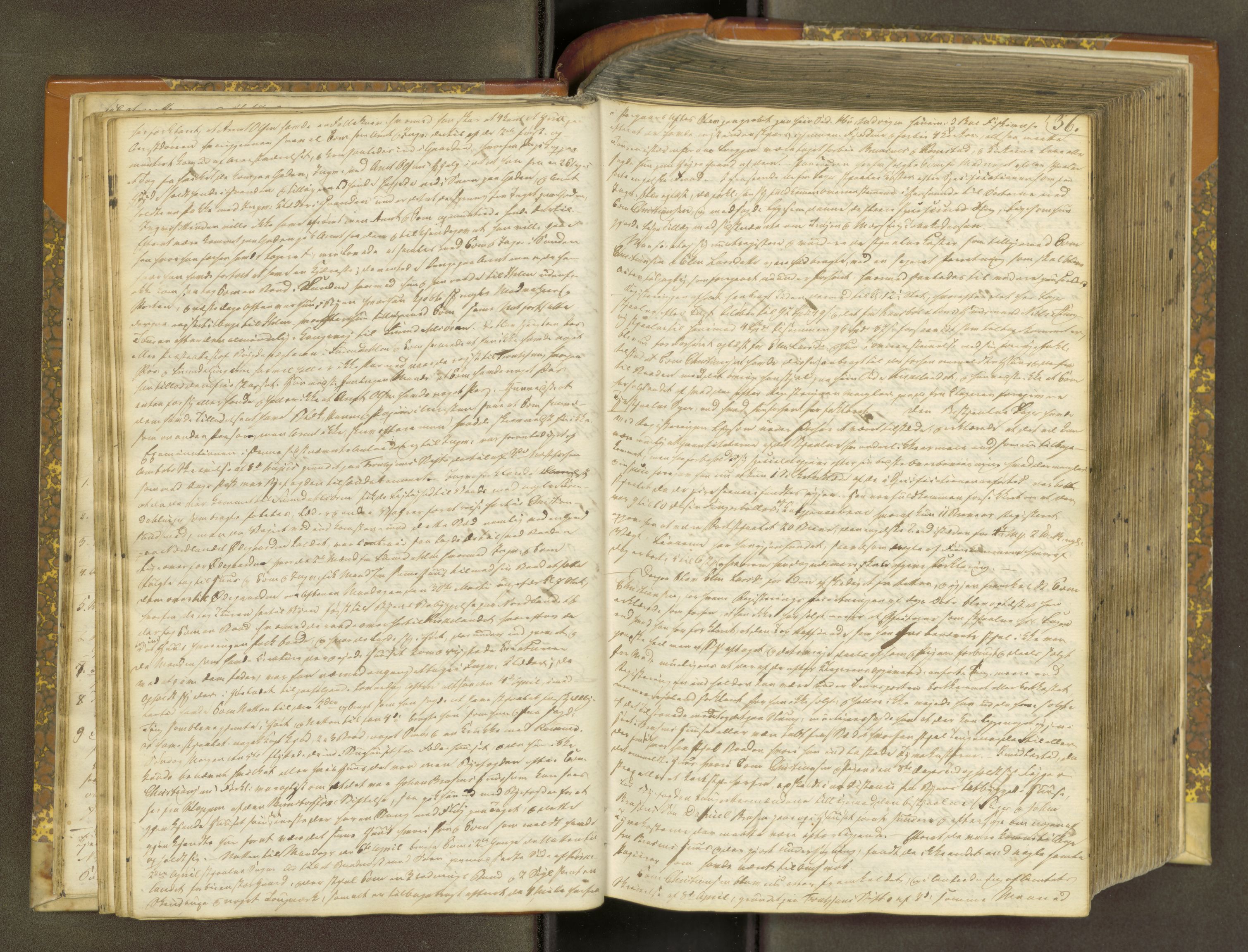 Kristiansund byfogd, AV/SAT-A-4587/A/01/L0008: Justisprotokoll. Aut. 31.12.1817, 1817-1829, p. 35b-36a