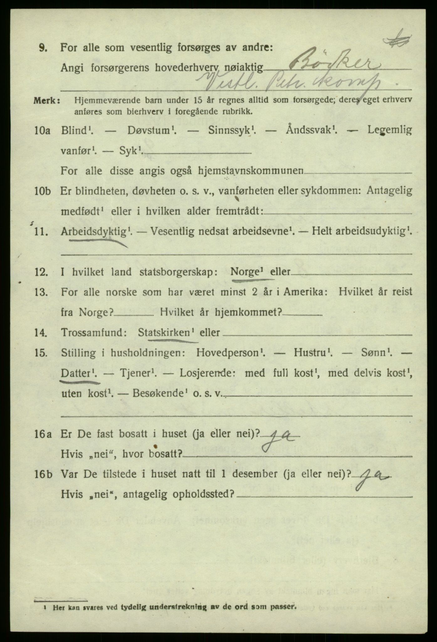 SAB, 1920 census for Laksevåg, 1920, p. 17903