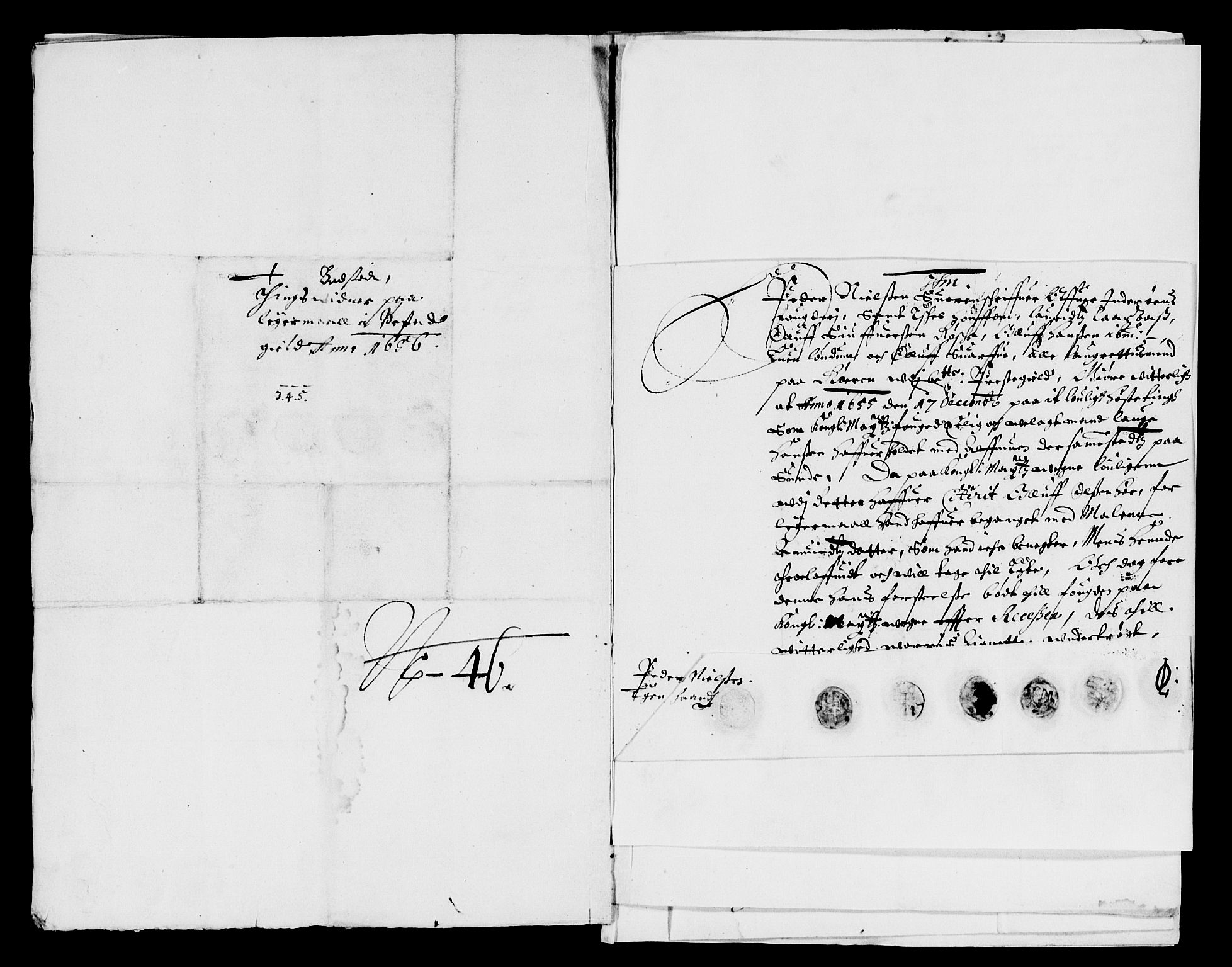 Rentekammeret inntil 1814, Reviderte regnskaper, Lensregnskaper, AV/RA-EA-5023/R/Rb/Rbw/L0120: Trondheim len, 1655-1656