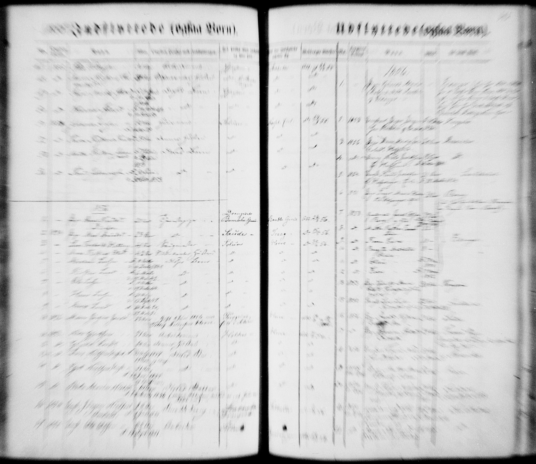 Bamble kirkebøker, SAKO/A-253/F/Fa/L0005: Parish register (official) no. I 5, 1854-1869, p. 392