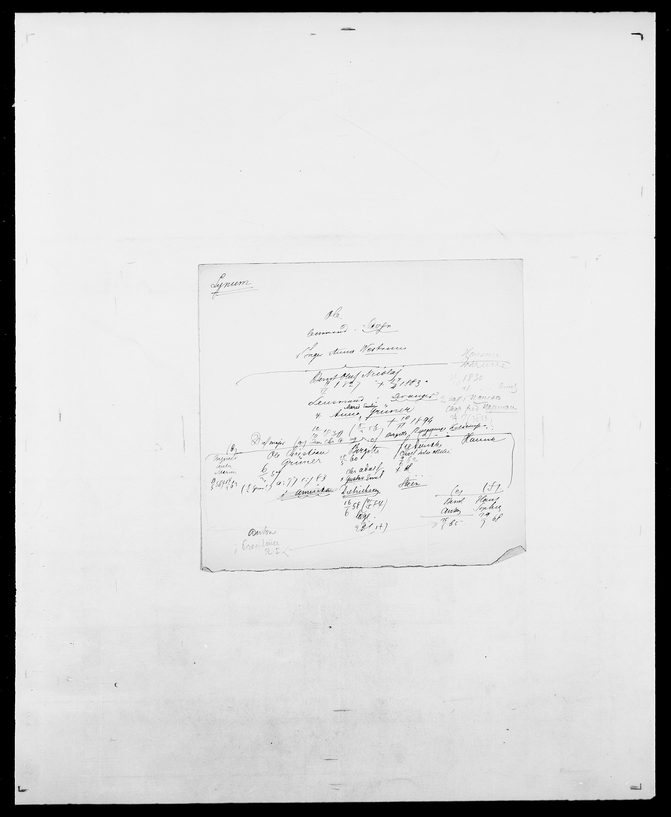 Delgobe, Charles Antoine - samling, SAO/PAO-0038/D/Da/L0024: Lobech - Lærum, p. 769