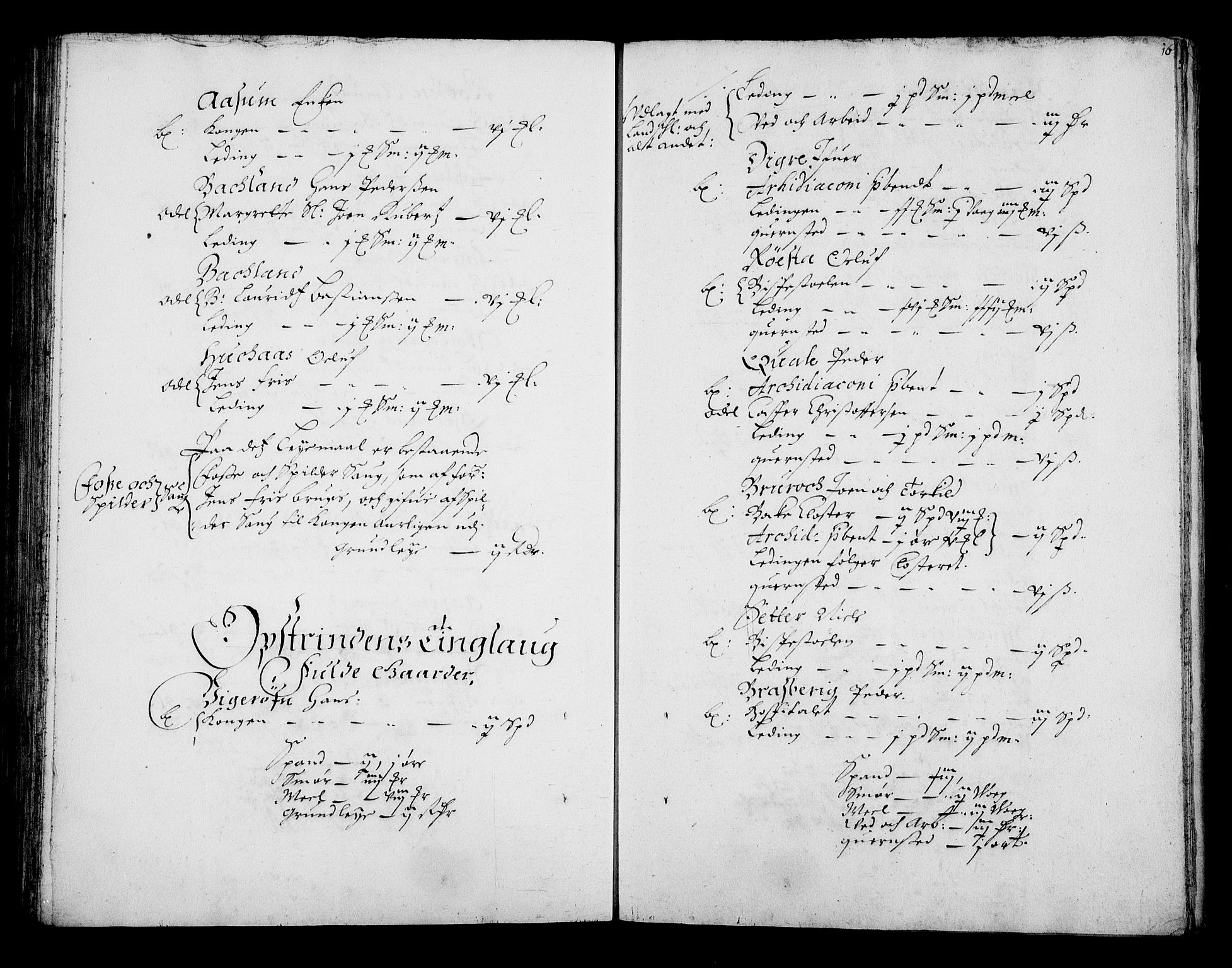 Rentekammeret inntil 1814, Realistisk ordnet avdeling, AV/RA-EA-4070/N/Na/L0002/0005: [XI g]: Trondheims stifts jordebøker: / Strinda fogderi, 1664