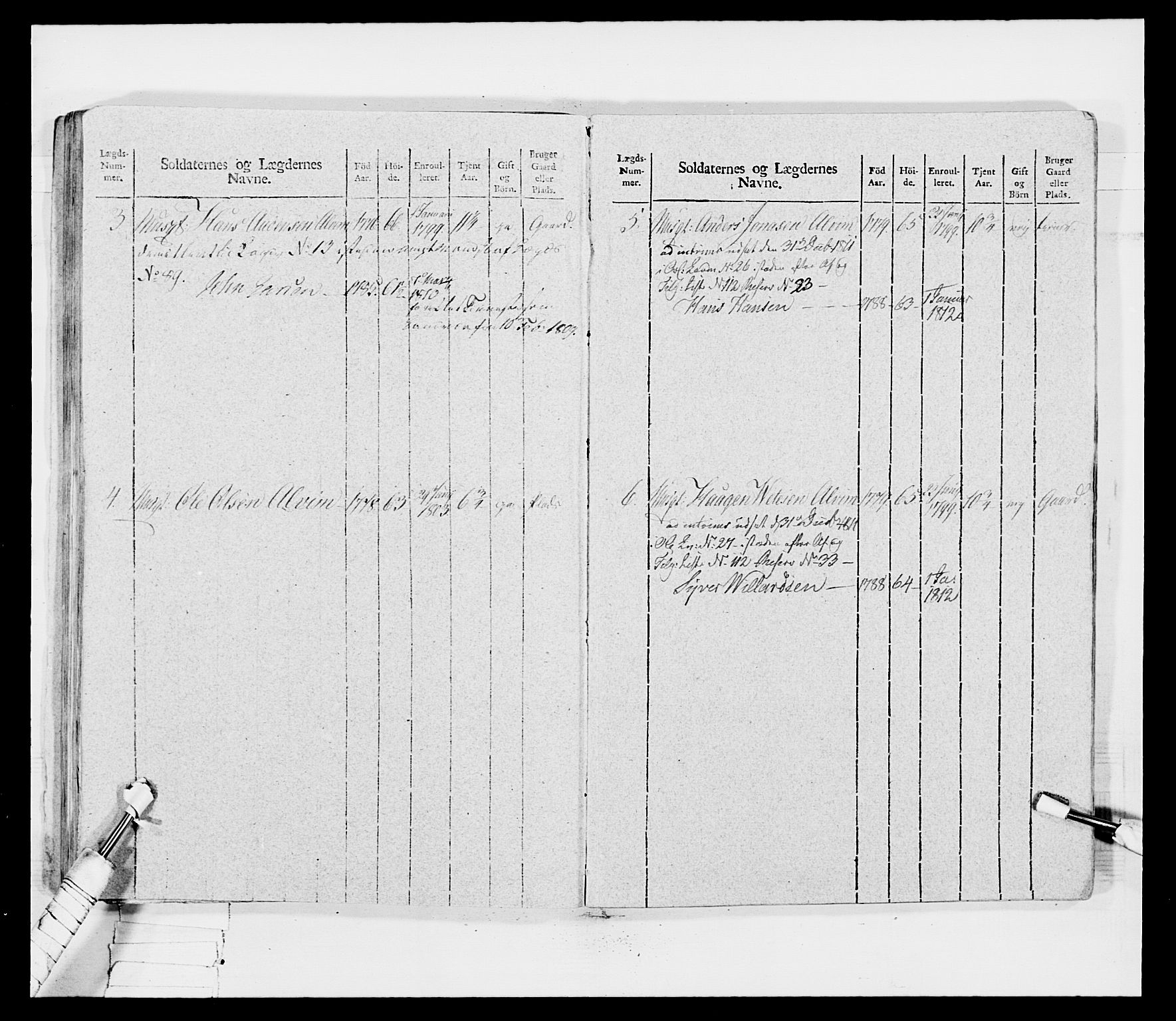 Generalitets- og kommissariatskollegiet, Det kongelige norske kommissariatskollegium, AV/RA-EA-5420/E/Eh/L0030b: Sønnafjelske gevorbne infanteriregiment, 1810, p. 268