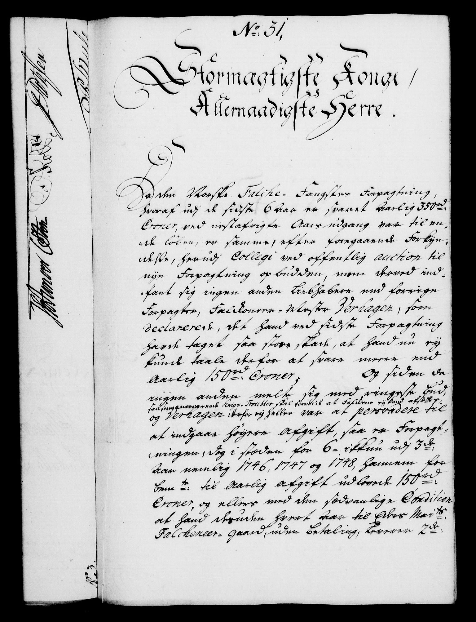 Rentekammeret, Kammerkanselliet, RA/EA-3111/G/Gf/Gfa/L0028: Norsk relasjons- og resolusjonsprotokoll (merket RK 52.28), 1745-1746, p. 737