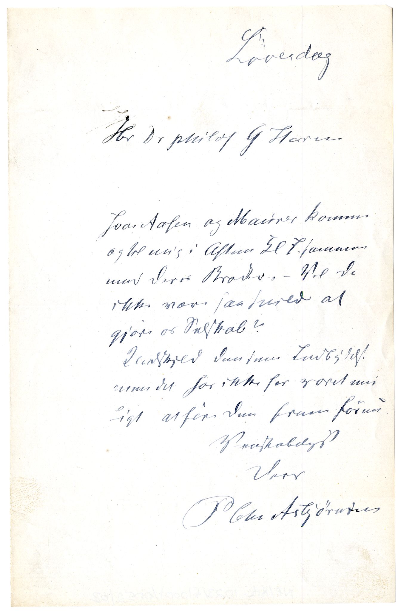 Diderik Maria Aalls brevsamling, NF/Ark-1023/F/L0001: D.M. Aalls brevsamling. A - B, 1738-1889, p. 581
