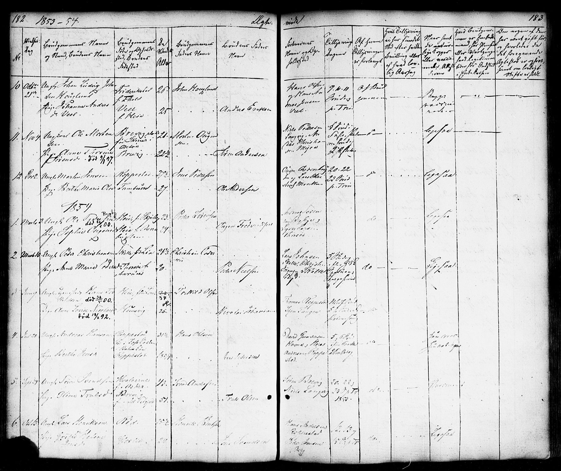 Borge prestekontor Kirkebøker, AV/SAO-A-10903/F/Fb/L0002: Parish register (official) no. II 2, 1853-1877, p. 182-183