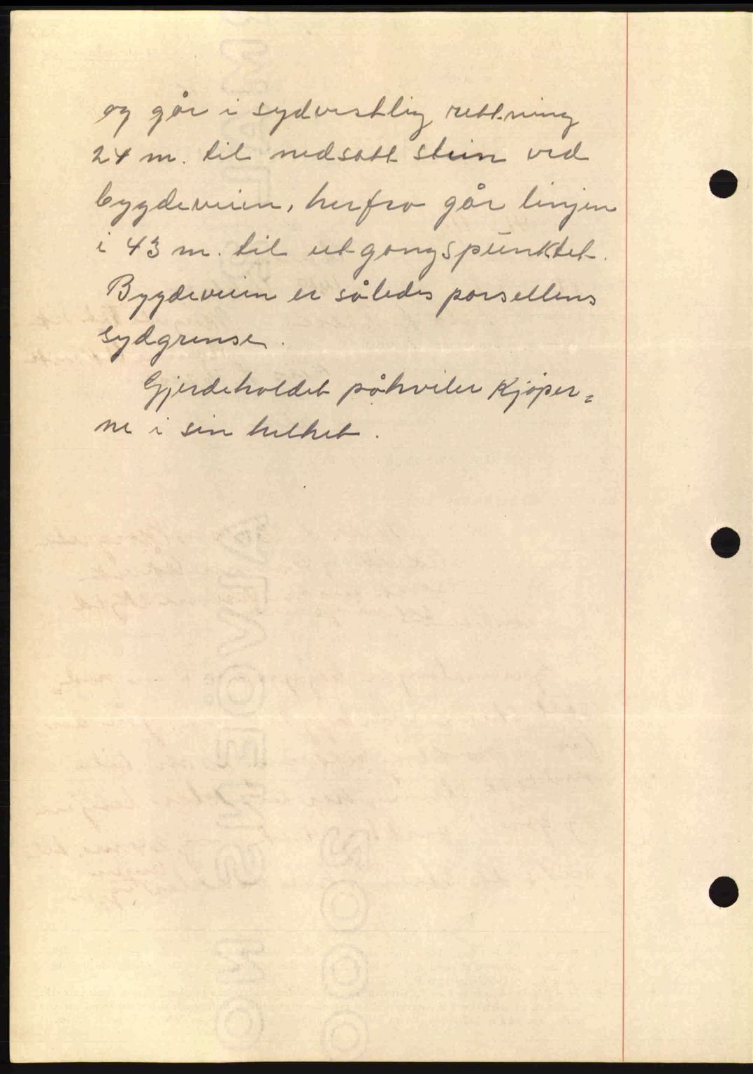 Nordmøre sorenskriveri, SAT/A-4132/1/2/2Ca: Mortgage book no. A90, 1941-1941, Diary no: : 1016/1941