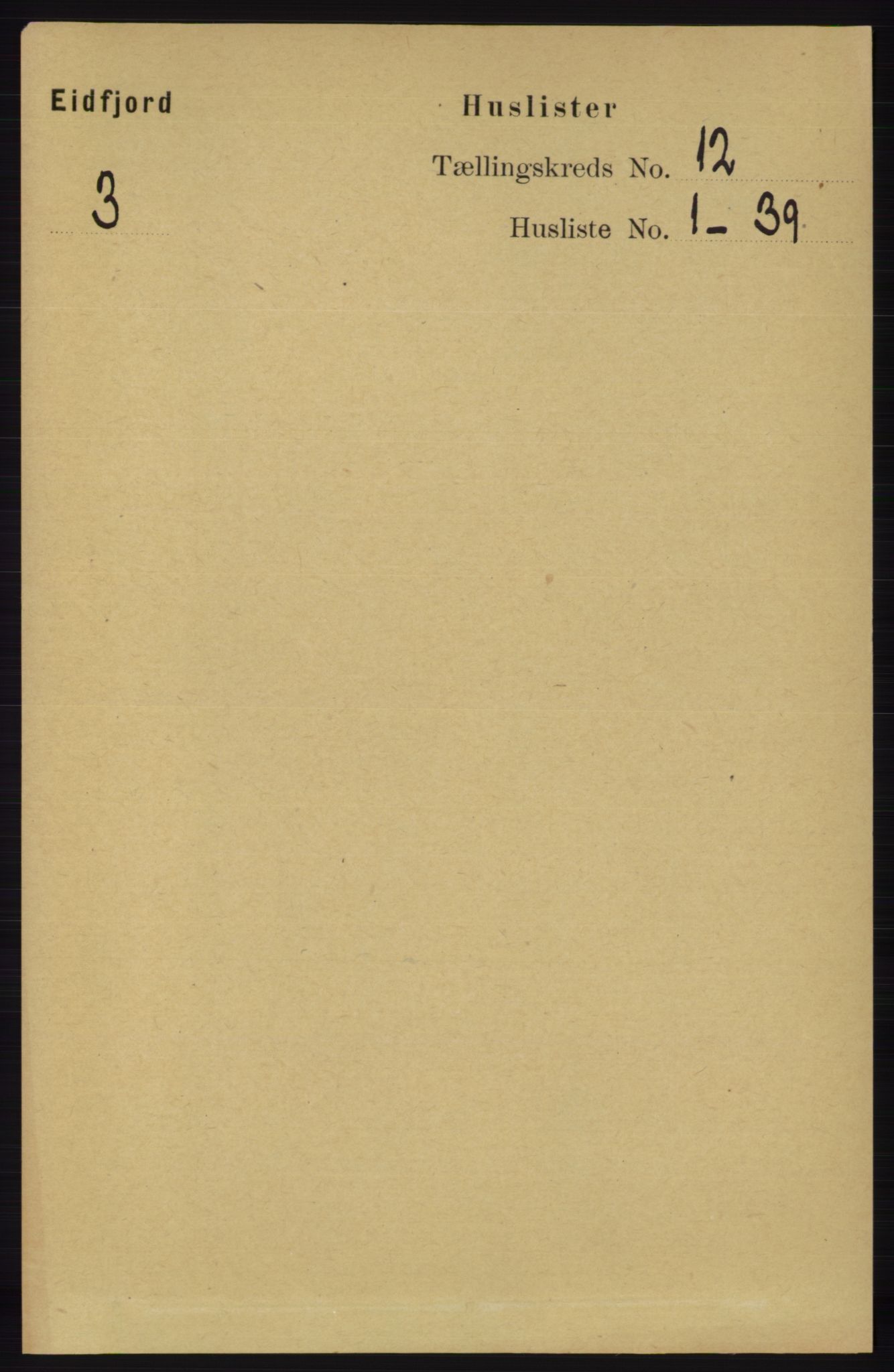 RA, 1891 census for 1233 Ulvik, 1891, p. 3602