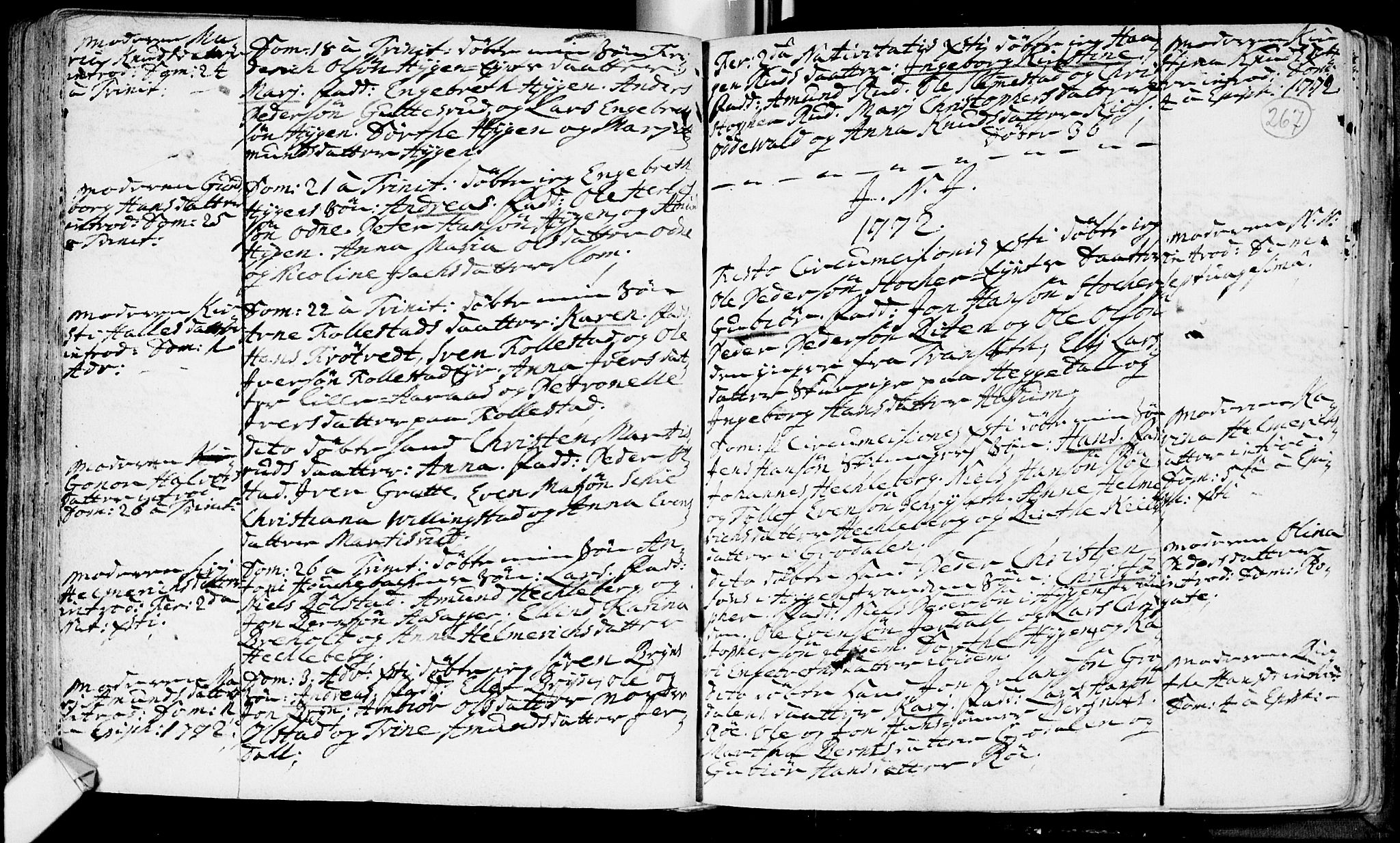 Røyken kirkebøker, AV/SAKO-A-241/F/Fa/L0002: Parish register (official) no. 2, 1731-1782, p. 267