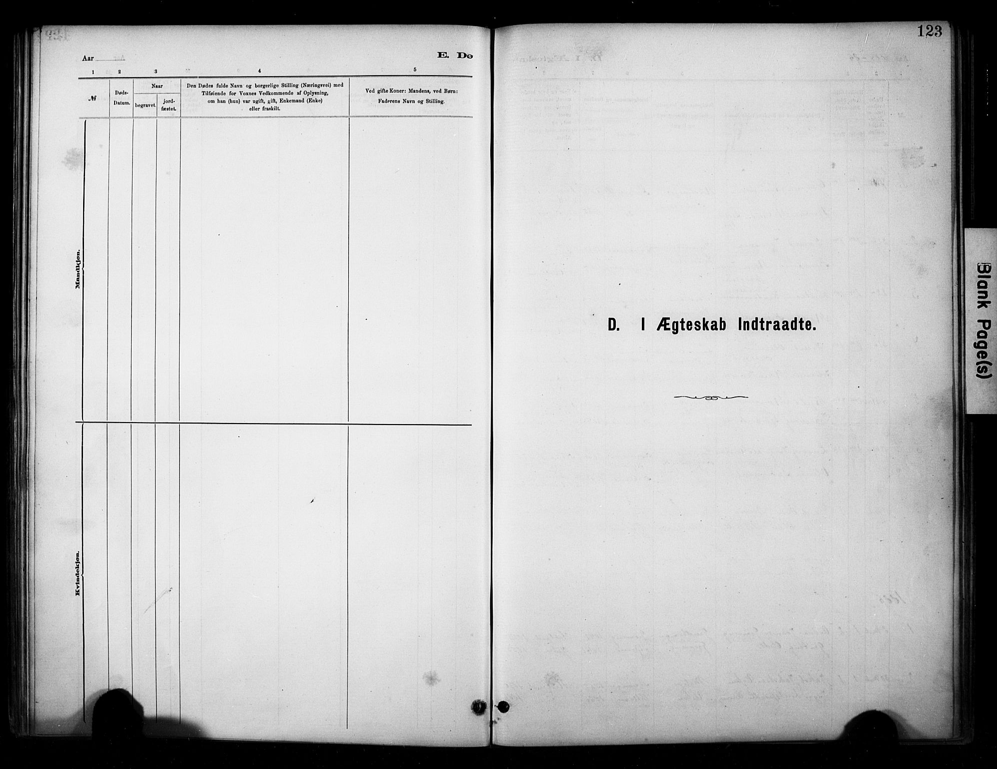 Hetland sokneprestkontor, SAST/A-101826/30/30BA/L0010: Parish register (official) no. A 10, 1882-1925, p. 123