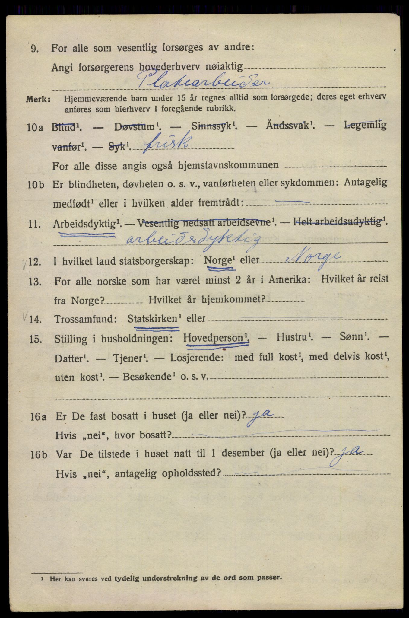 SAO, 1920 census for Kristiania, 1920, p. 396532