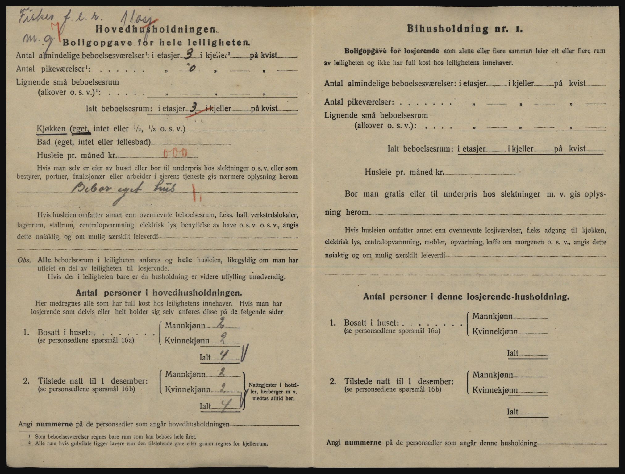 SATØ, 1920 census for Tromsø, 1920, p. 4452