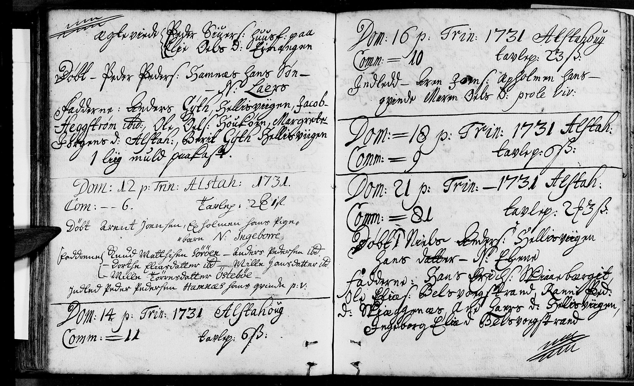 Ministerialprotokoller, klokkerbøker og fødselsregistre - Nordland, AV/SAT-A-1459/830/L0432: Parish register (official) no. 830A01, 1714-1737