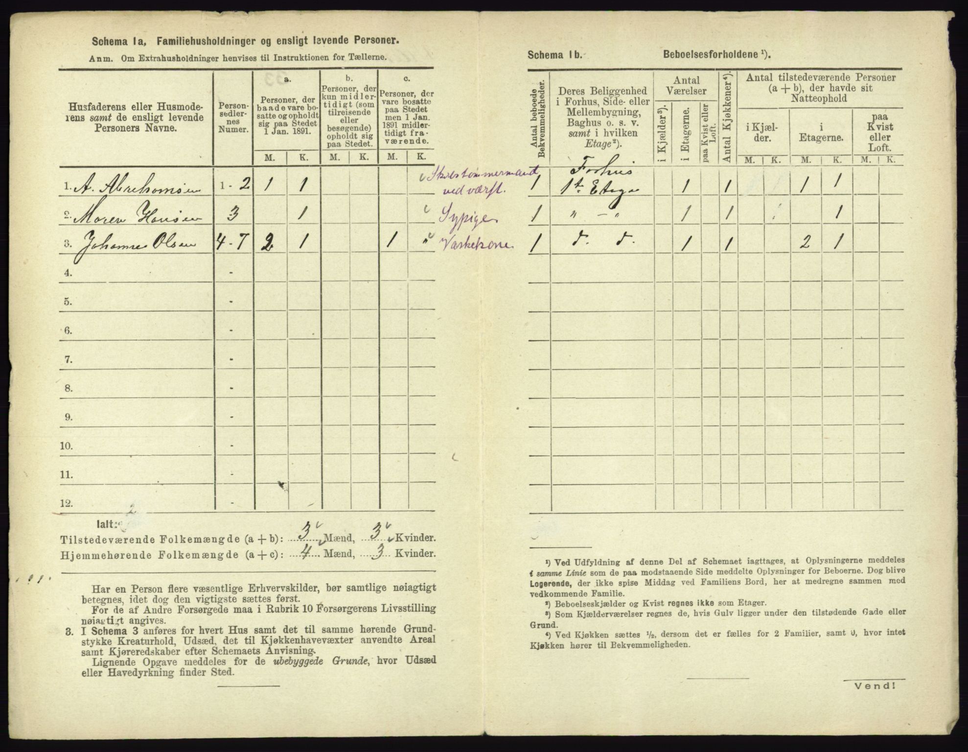 RA, 1891 census for 0602 Drammen, 1891, p. 2992