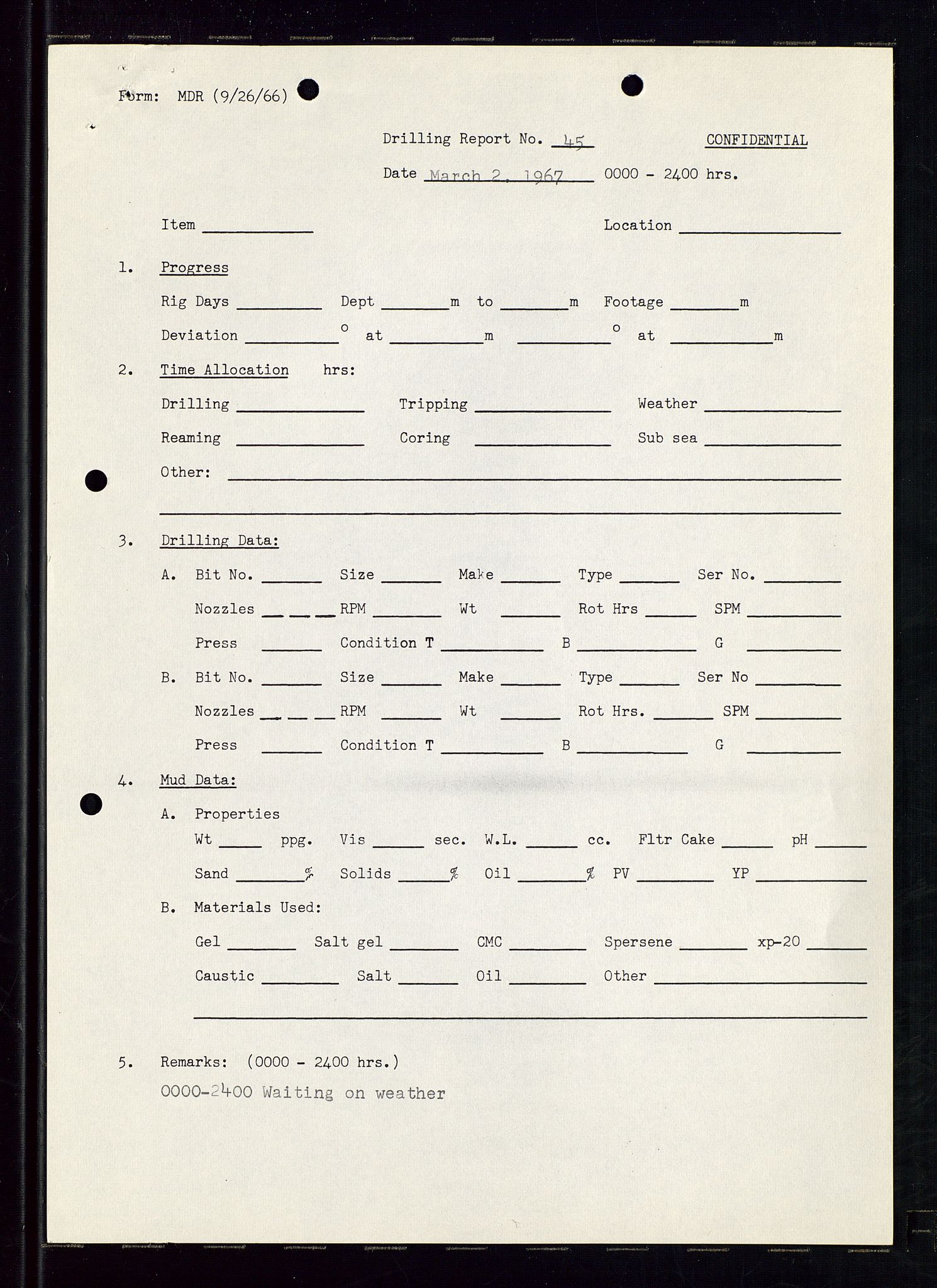 Pa 1512 - Esso Exploration and Production Norway Inc., AV/SAST-A-101917/E/Ea/L0011: Well 25/11-1, 1966-1967, p. 601