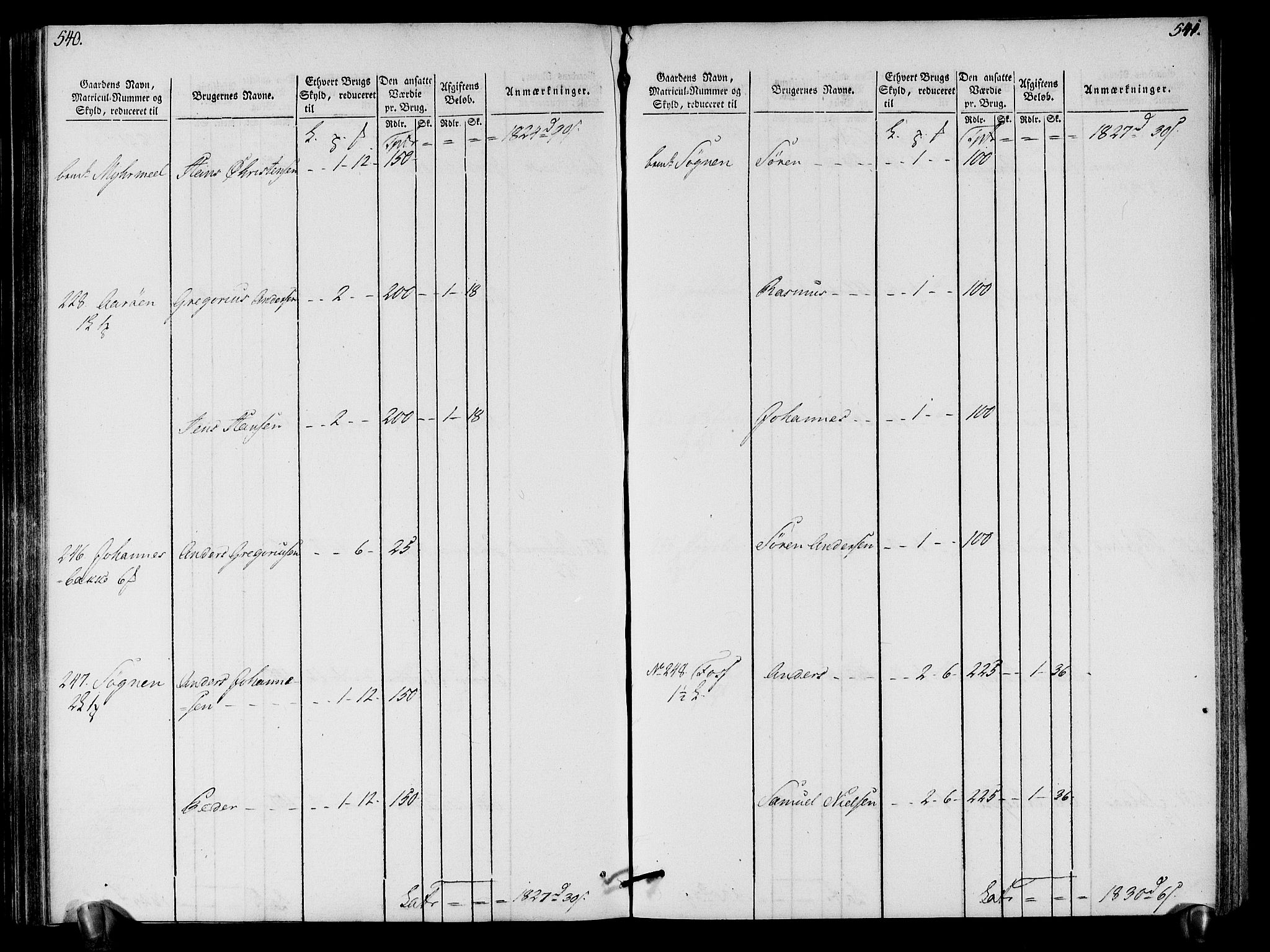 Rentekammeret inntil 1814, Realistisk ordnet avdeling, AV/RA-EA-4070/N/Ne/Nea/L0121: Sunn- og Nordfjord fogderi. Oppebørselsregister, 1803-1804, p. 275