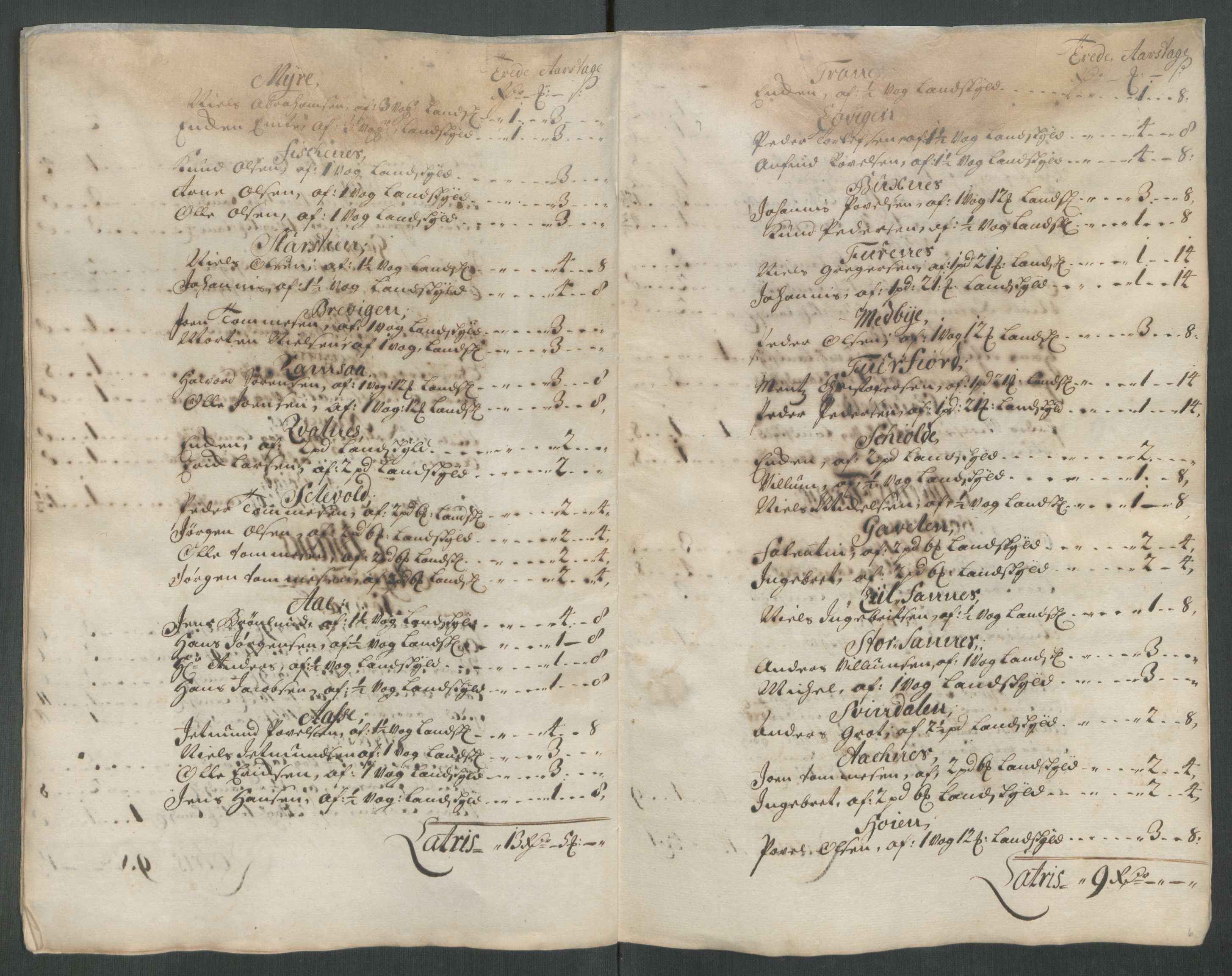 Rentekammeret inntil 1814, Reviderte regnskaper, Fogderegnskap, AV/RA-EA-4092/R67/L4680: Fogderegnskap Vesterålen, Andenes og Lofoten, 1714, p. 165