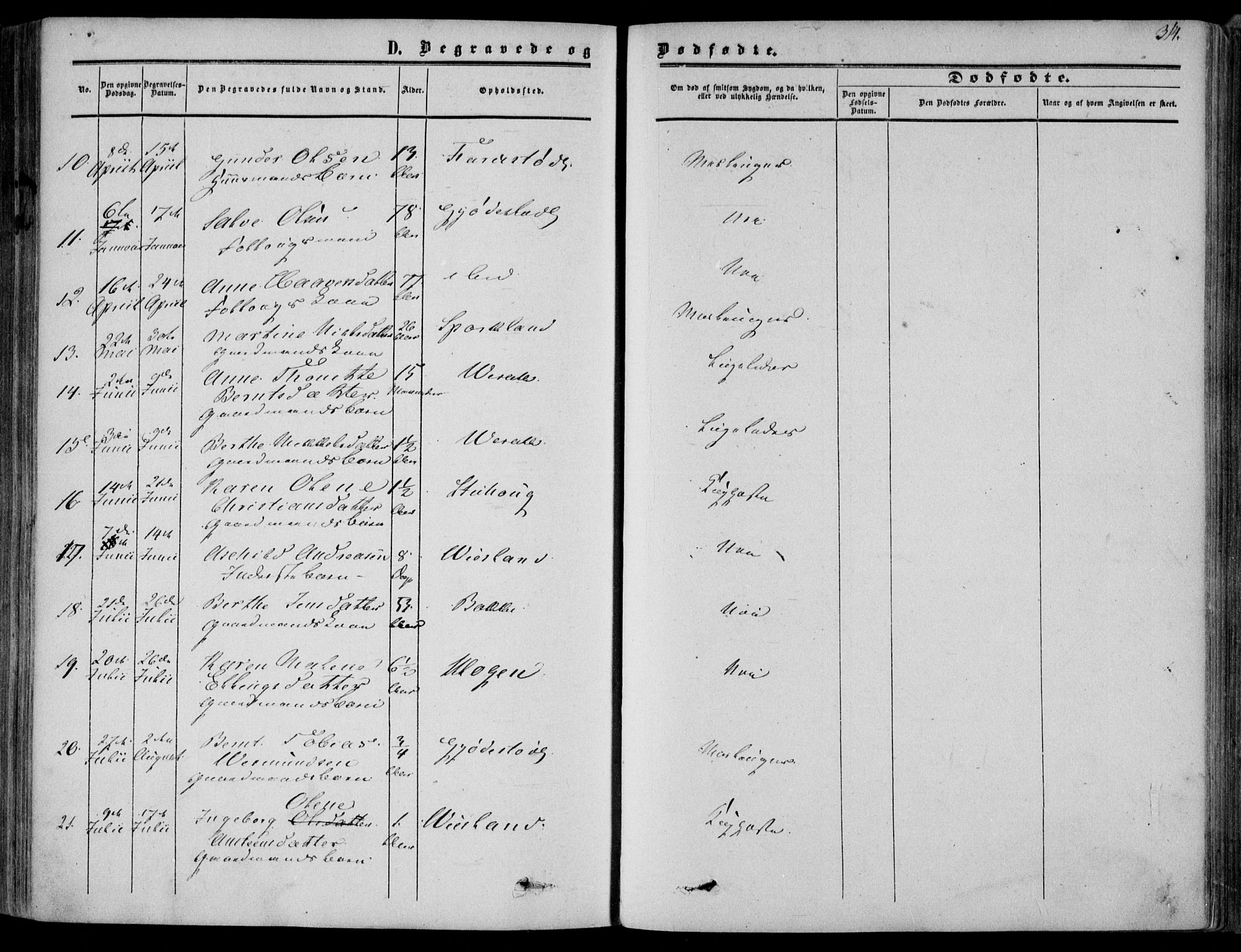 Bakke sokneprestkontor, AV/SAK-1111-0002/F/Fa/Faa/L0006: Parish register (official) no. A 6, 1855-1877, p. 314