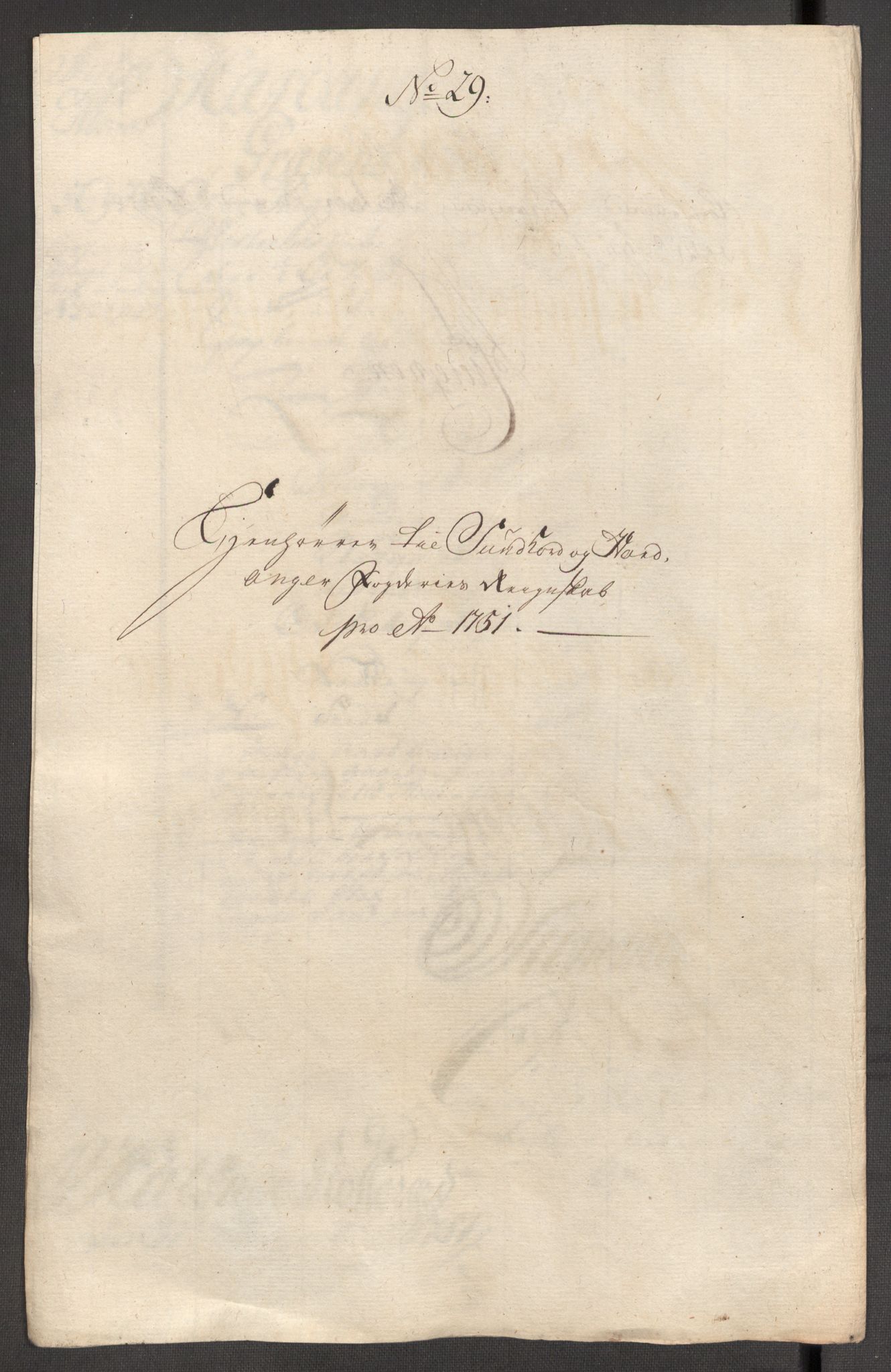 Rentekammeret inntil 1814, Reviderte regnskaper, Fogderegnskap, RA/EA-4092/R48/L3056: Fogderegnskap Sunnhordland og Hardanger, 1751, p. 266