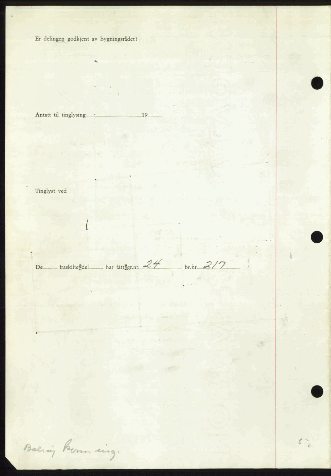 Romsdal sorenskriveri, SAT/A-4149/1/2/2C: Mortgage book no. A24, 1947-1947, Diary no: : 2467/1947