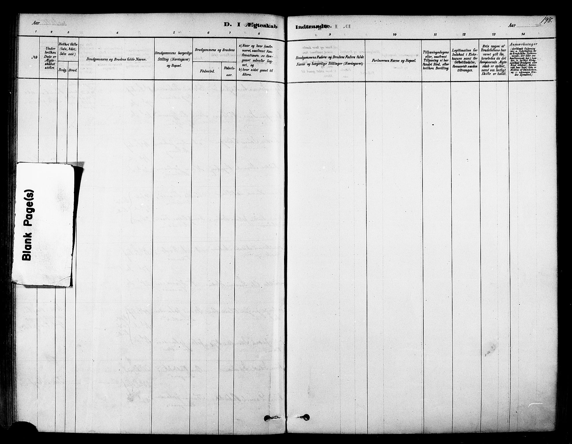 Tana sokneprestkontor, AV/SATØ-S-1334/H/Ha/L0004kirke: Parish register (official) no. 4, 1878-1891, p. 198