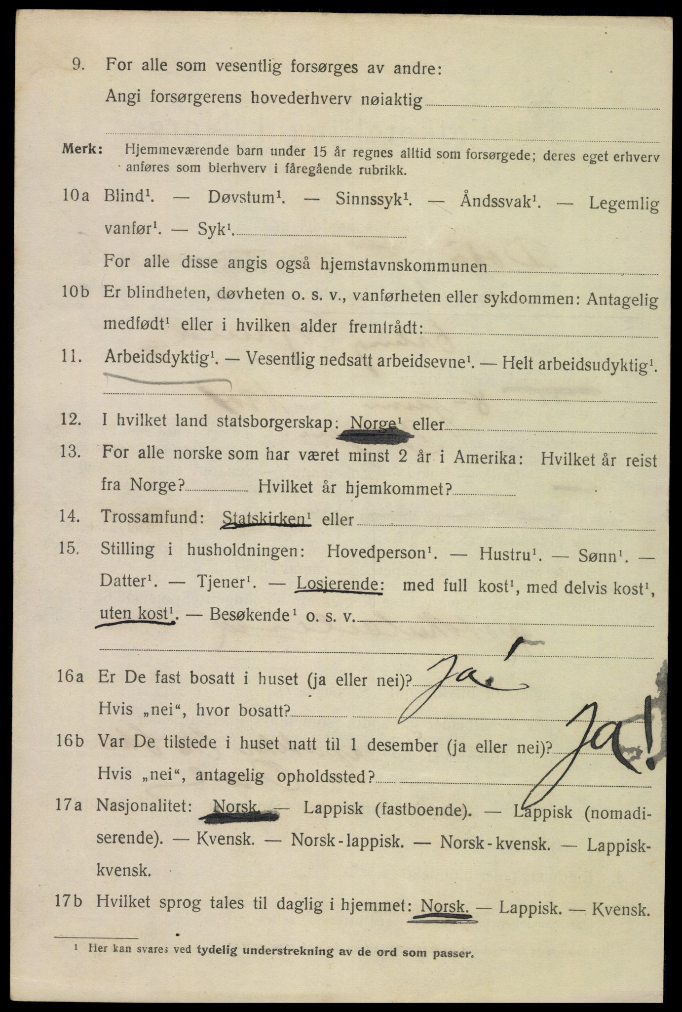 SAT, 1920 census for Bodø, 1920, p. 5680