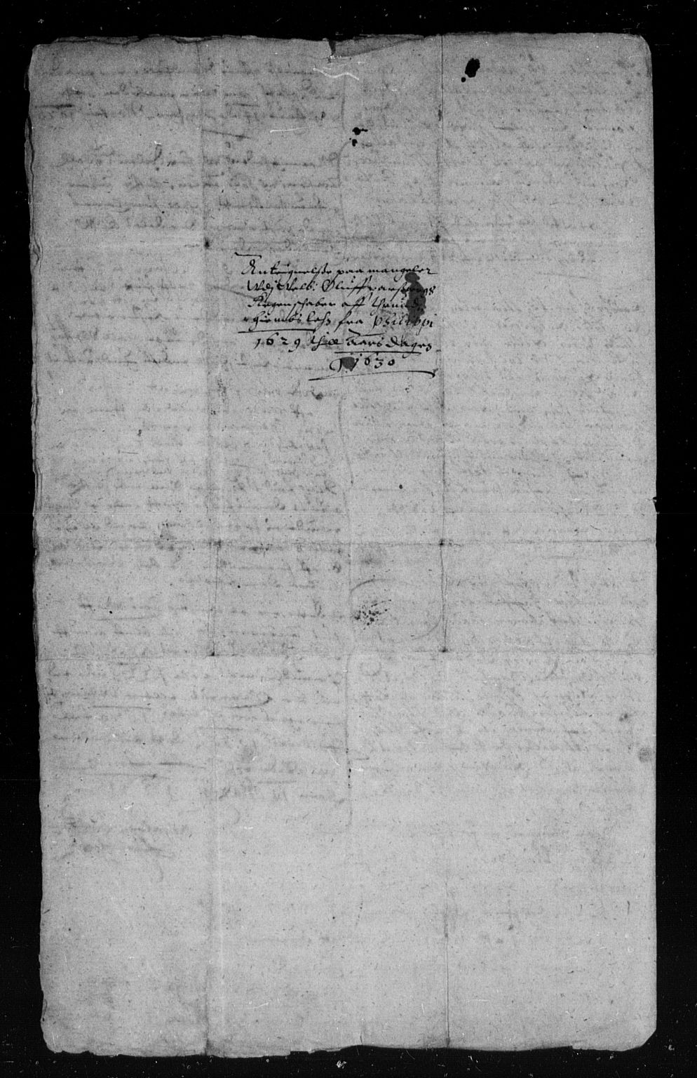 Rentekammeret inntil 1814, Reviderte regnskaper, Lensregnskaper, AV/RA-EA-5023/R/Rb/Rbw/L0043: Trondheim len, 1629-1631