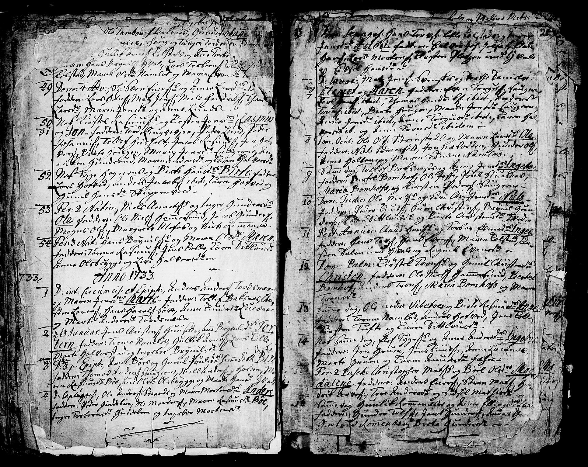 Holla kirkebøker, SAKO/A-272/F/Fa/L0001: Parish register (official) no. 1, 1717-1779, p. 22
